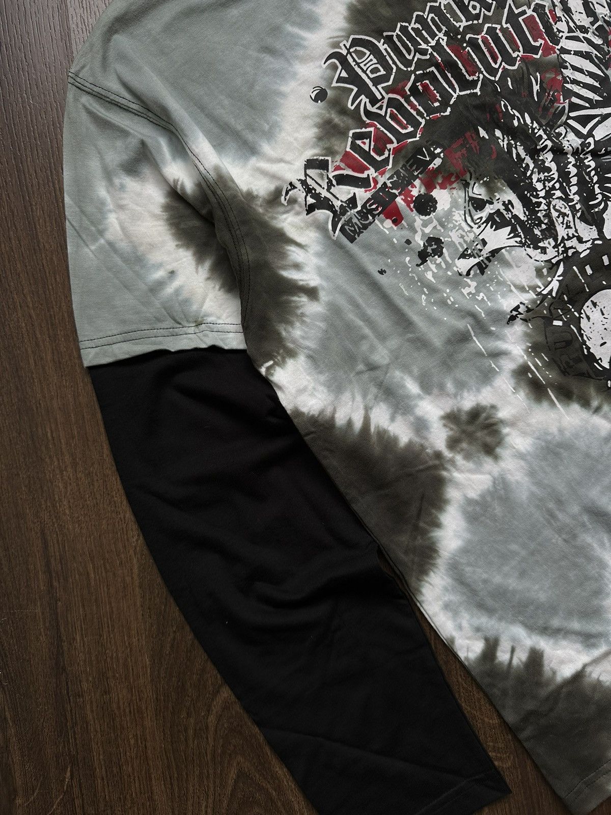 Affliction × Tapout × Vintage Vintage Retro Y2K Longsleeve Affliction Style M 90s Size US M / EU 48-50 / 2 - 3 Thumbnail