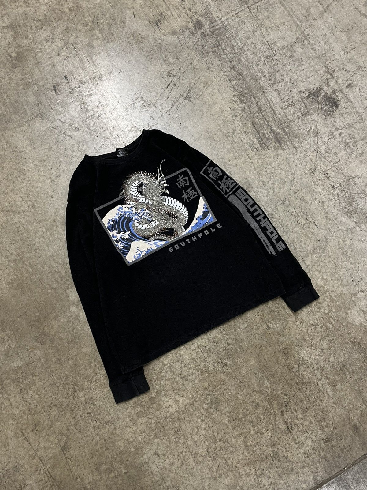Southpole × Vintage Southpole y2k dragon grunge thermal skater opium hype Size US XL / EU 56 / 4 - 1 Thumbnail