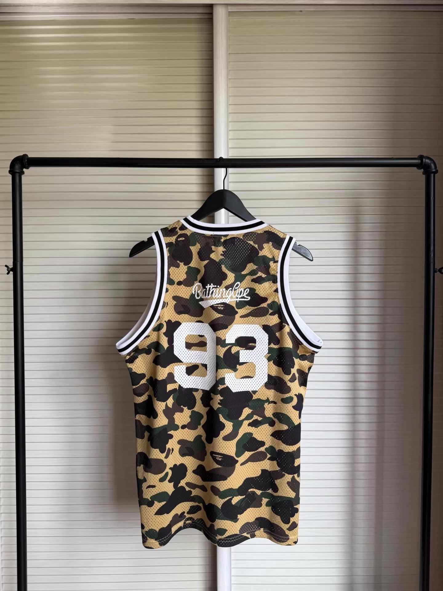Bape Bape Camouflage Basketball Jersey Q17 Size US L / EU 52-54 / 3 - 3 Thumbnail