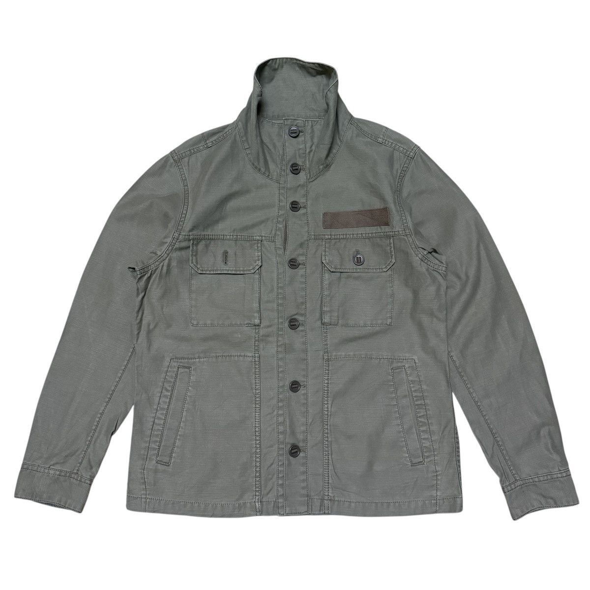 Vintage Beams Military Army Style Button Up Jacket Size US L / EU 52-54 / 3 - 1 Thumbnail
