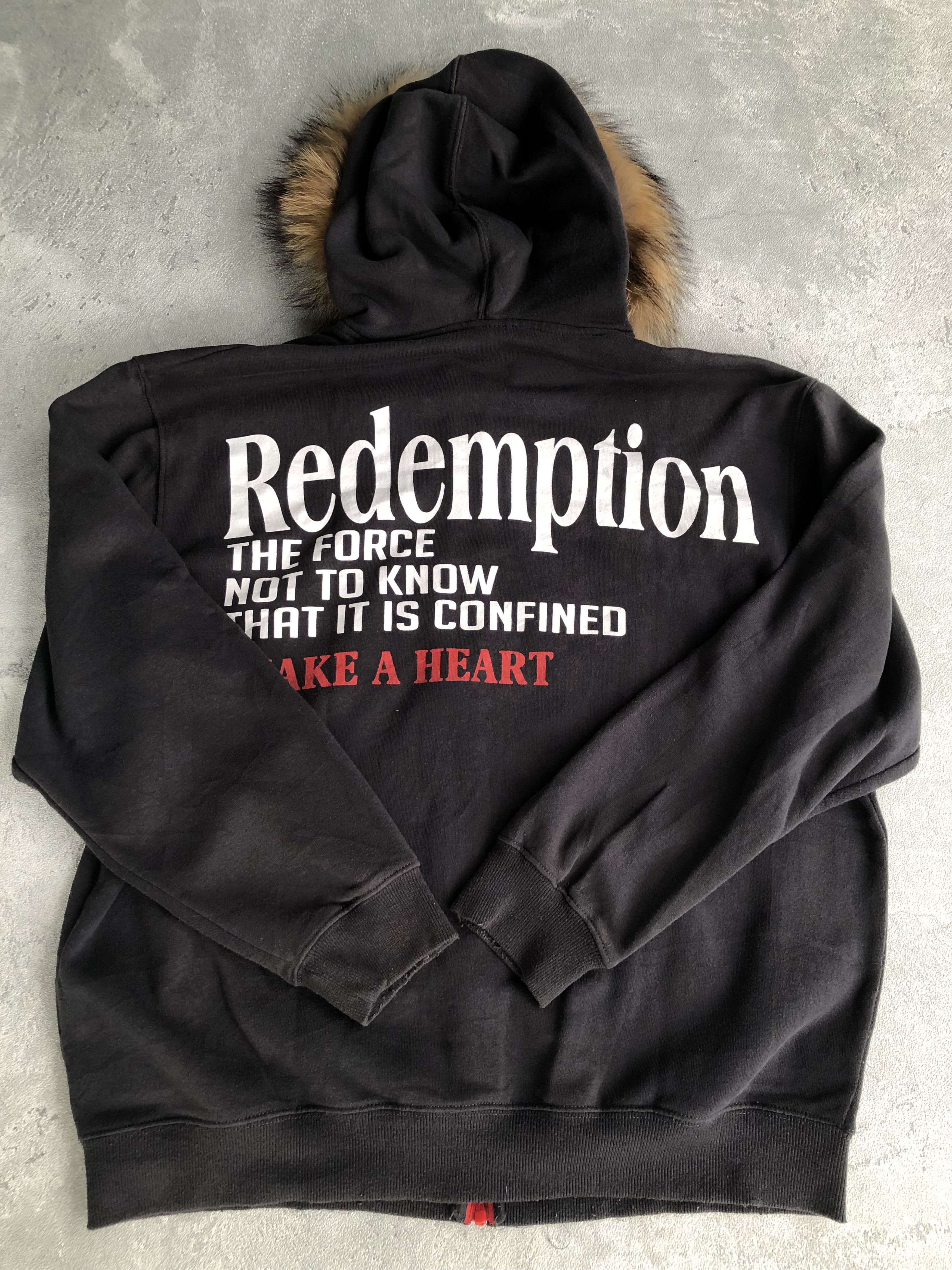 Japanese Brand Babvino Redemption Fur Hoodie Zip Ifsixwasnine Lgb Style Size US XL / EU 56 / 4 - 8 Thumbnail