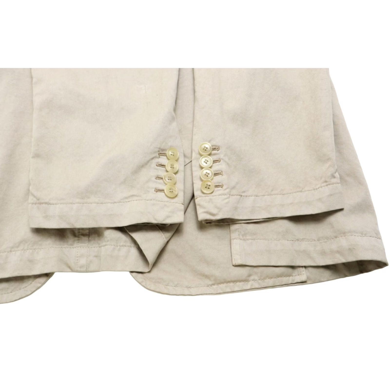 Hugo Boss HUGO BOSS Maxwell/Winner-D Blazer Men's XL Single Breasted Notch Lapel Blazer Beige Size 46R - 6 Thumbnail