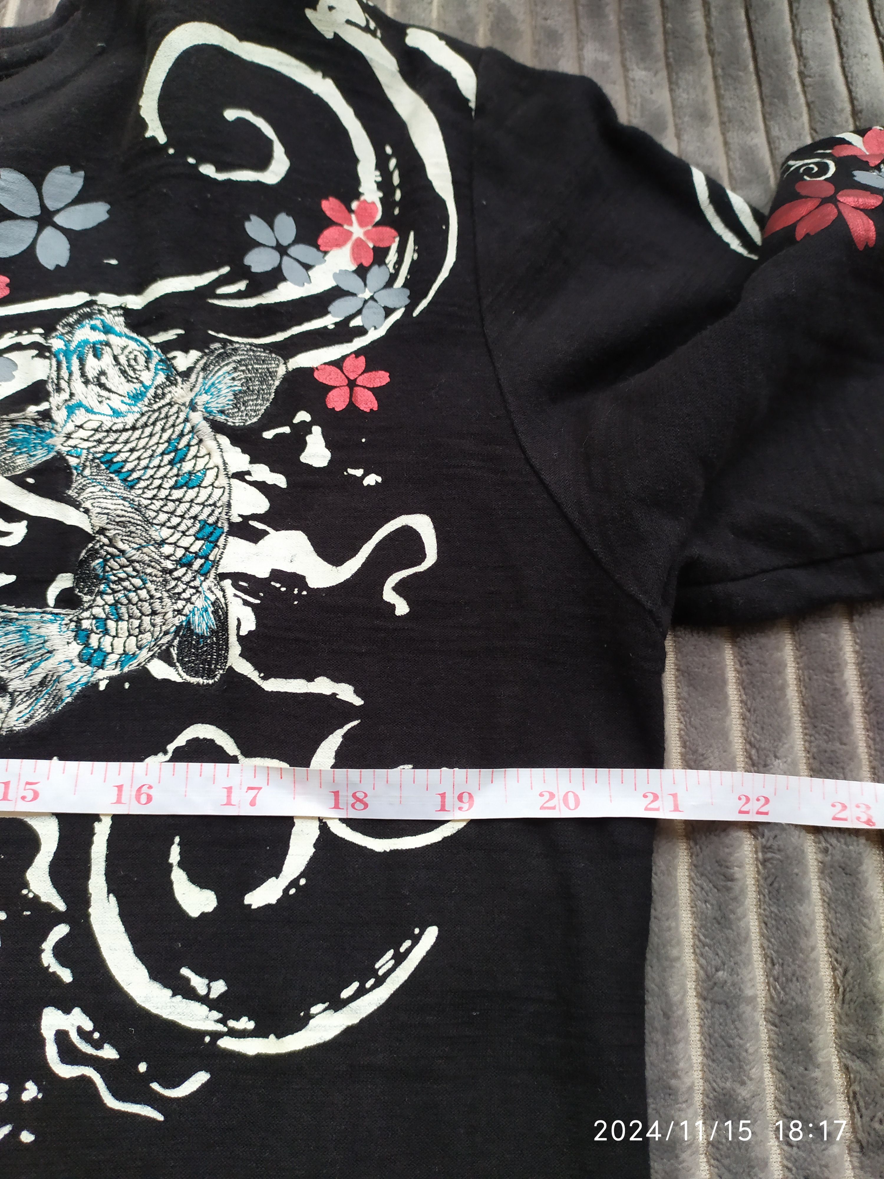 If Six Was Nine × Japanese Brand VINTAGE JAPANESE SUKAJAN LONG-SLEEVED SHIRT Size US L / EU 52-54 / 3 - 9 Thumbnail