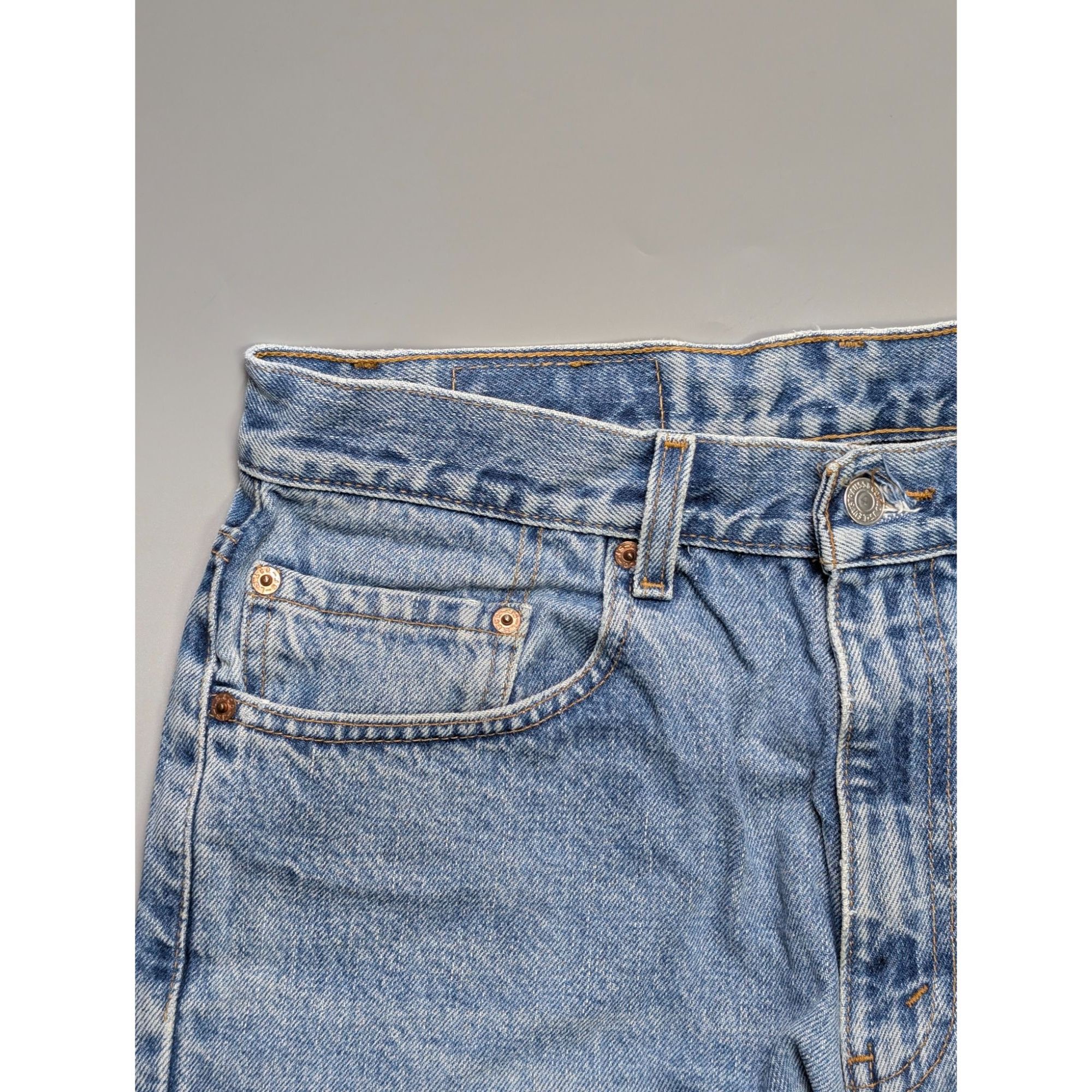 Levi's Levi's 550 Made in USA Denim Jeans Pants (Y1088) Size US 33 - 3 Thumbnail