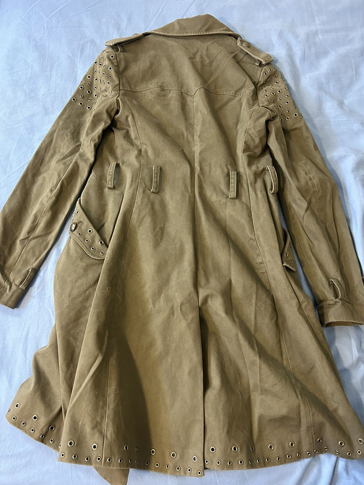 Rebecca Minkoff rebecca minkoff green trench coat Size S / US 4 / IT 40 - 2 Thumbnail