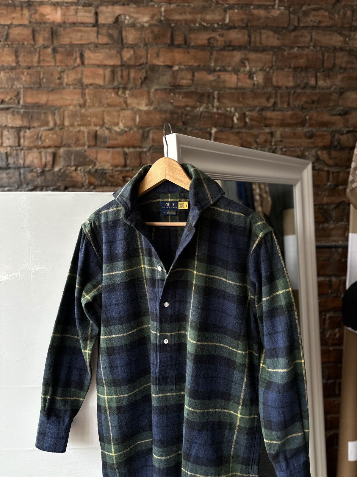 Polo Ralph Lauren × RRL Ralph Lauren 🔥Women’s Polo Ralph Lauren Plaid Cotton Shirdress RRP: 380$ Size S / US 4 / IT 40 - 7 Thumbnail