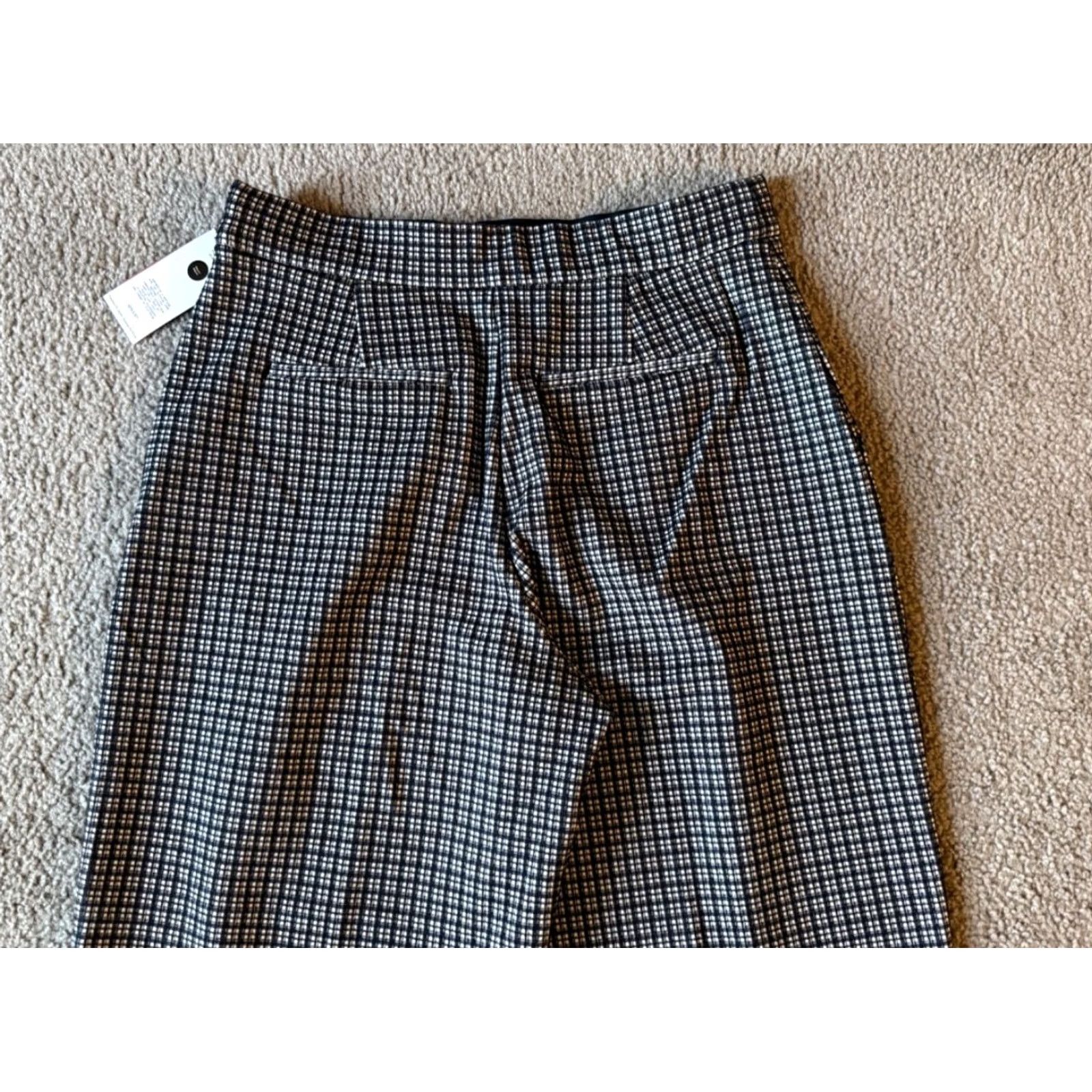 Spanx Spanx Jacguard Ponte Barrel Pants - Black/White - L - Regular - Pants - Women - 32in Inseam Size 36" / US 14 / IT 50 - 4 Thumbnail