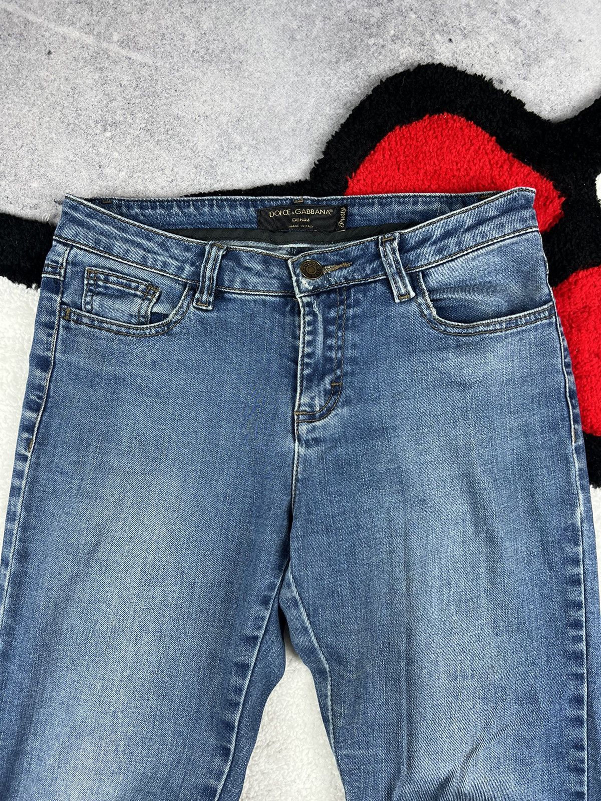 Dolce & Gabbana Vintage D&G Italy Dolce&Gabbana Luxury Denim Jeans Size 25" / US 0 / IT 36 - 4 Thumbnail