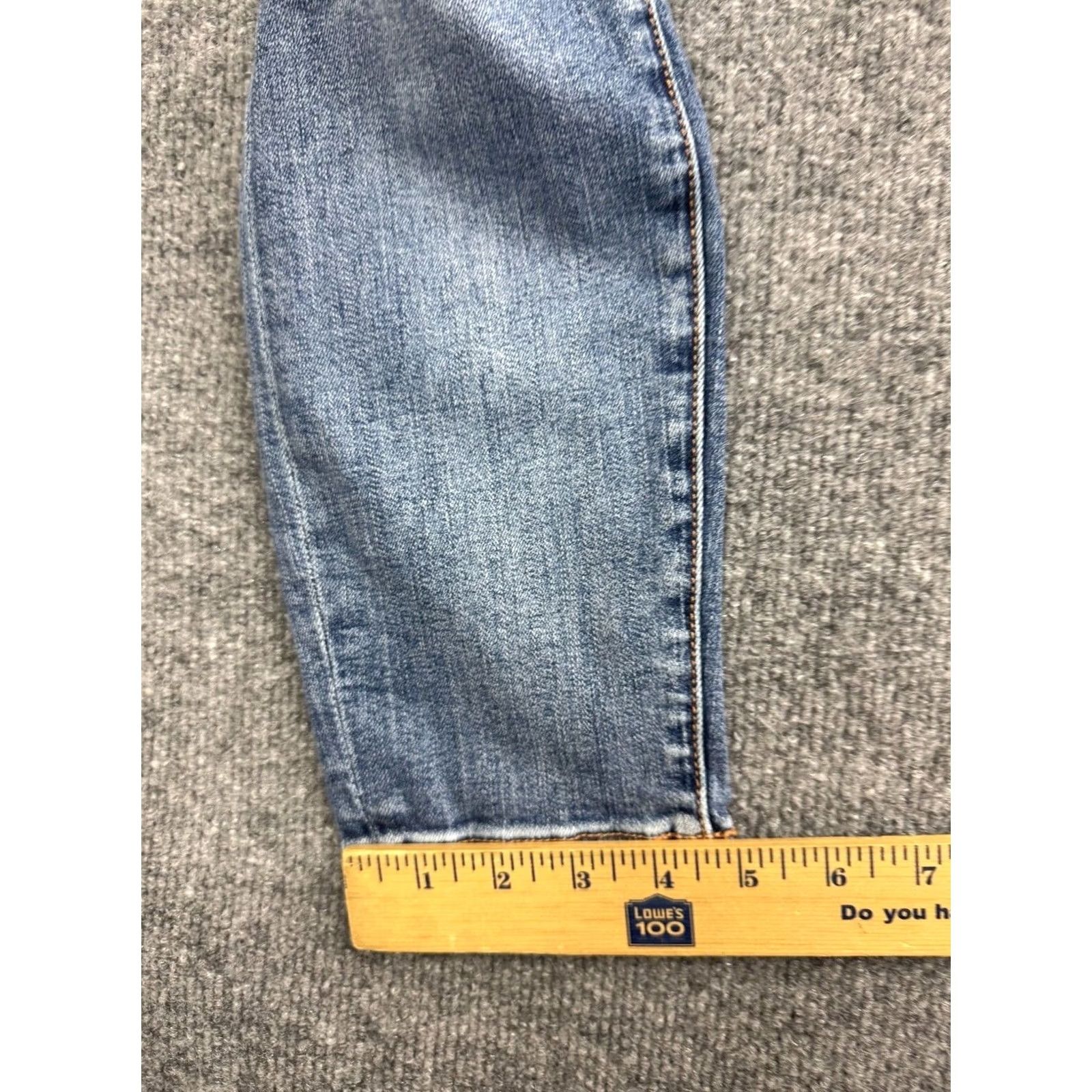 7 For All Mankind 7 For All Mankind Aubrey Jeans Women's 26 Light Blue Blair Authentic Tapered Jeans Size 26" / US 2 / IT 38 - 6 Thumbnail