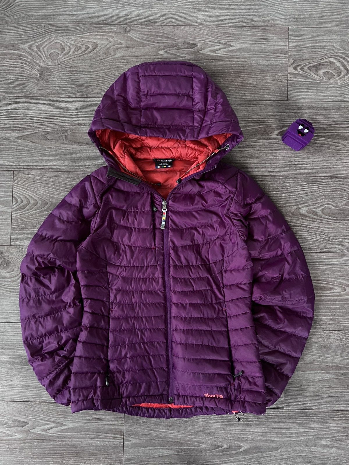 Polartec Sherpa Primaloft Insulate Ultralight Goose Down Jacket Size S / US 4 / IT 40 - 3 Thumbnail