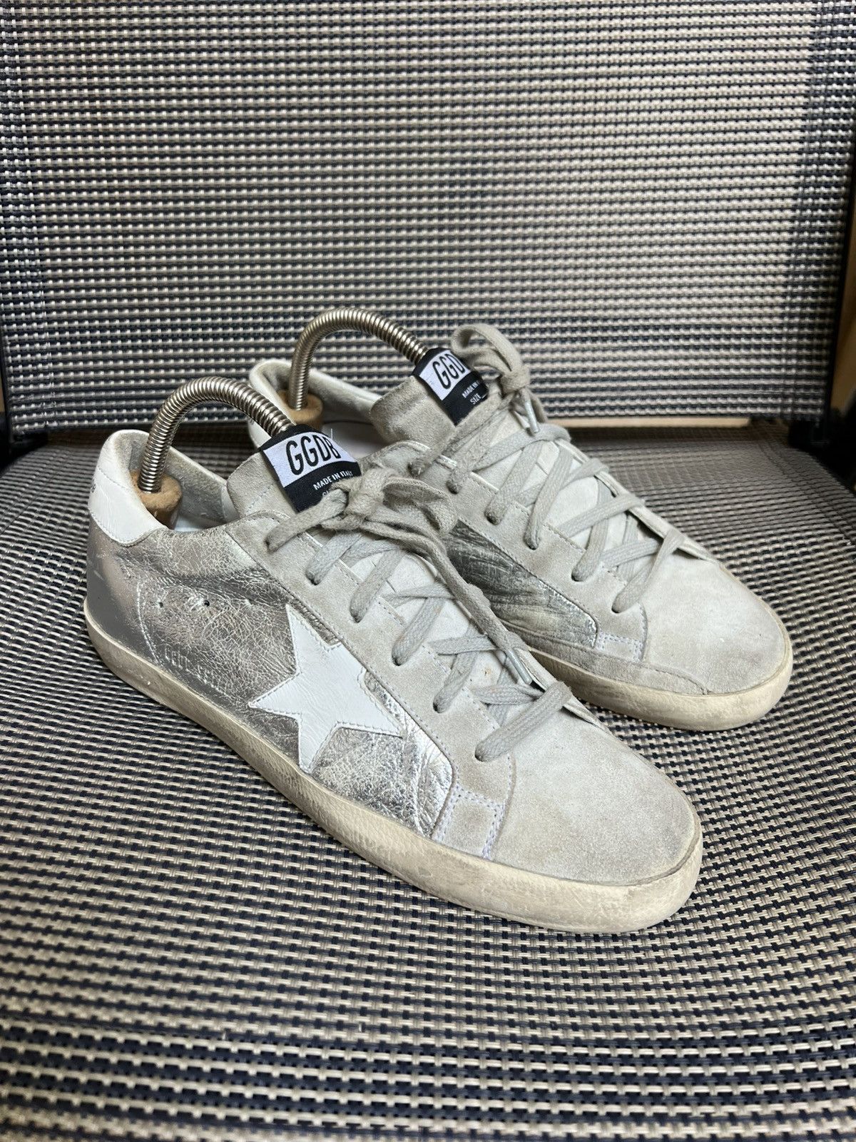 Golden Goose Superstar Silver