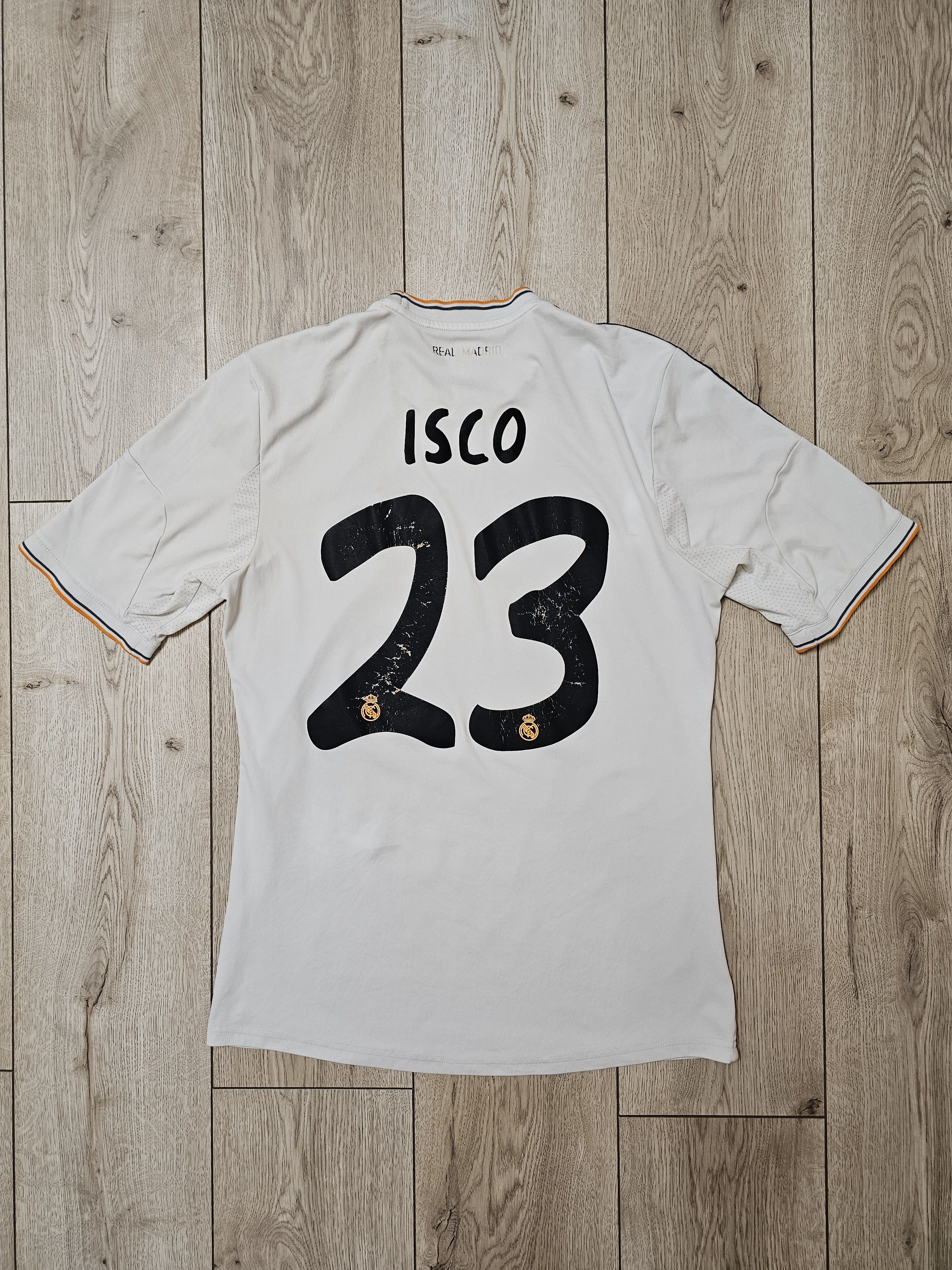 Adidas REAL MADRID 2013 2014 HOME ISCO FOOTBALL SHIRT SOCCER JERSEY Size US M / EU 48-50 / 2 - 2 Thumbnail