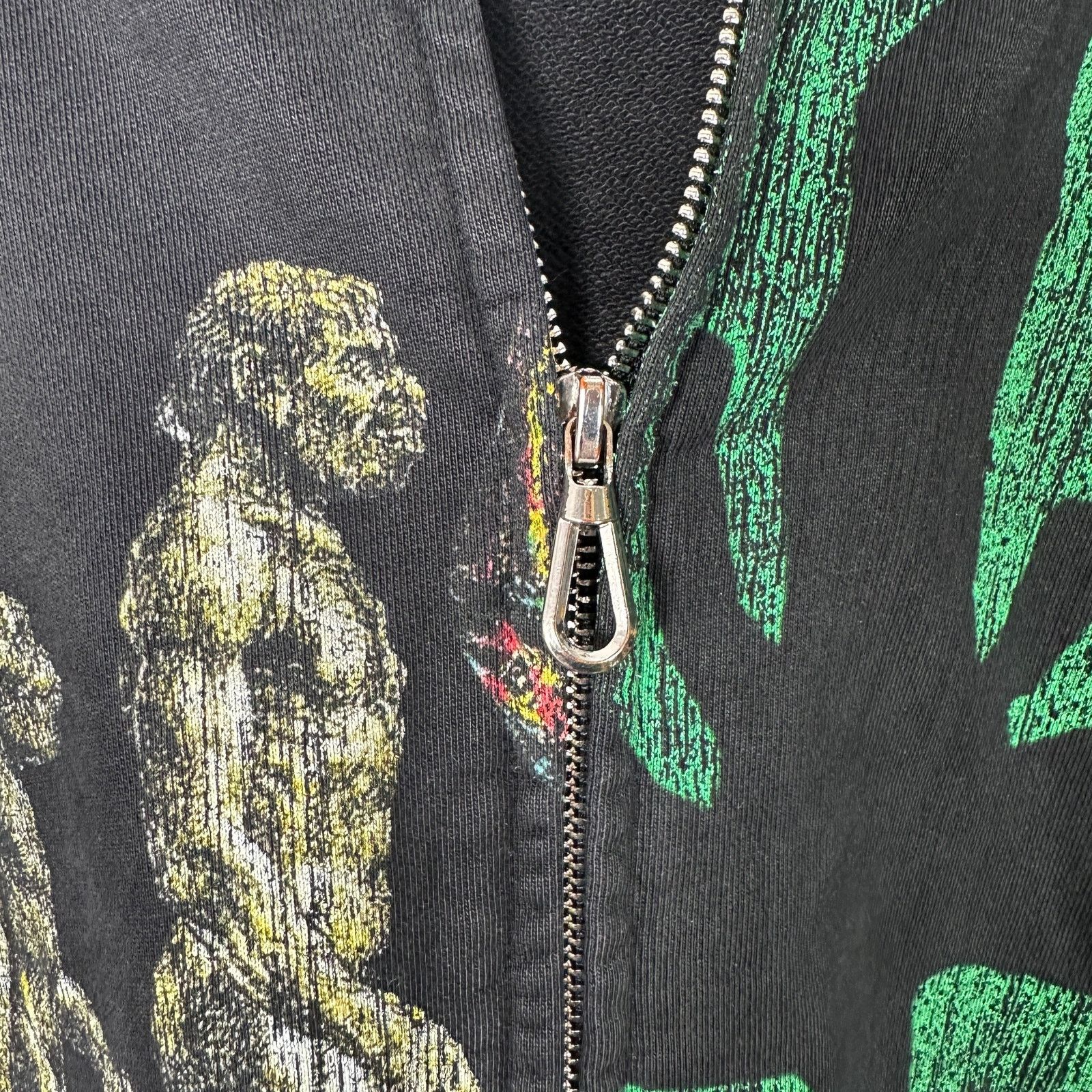Vertabrae Vertabrae Montage Black Zip Up Hoodie Size L Size US L / EU 52-54 / 3 - 5 Thumbnail