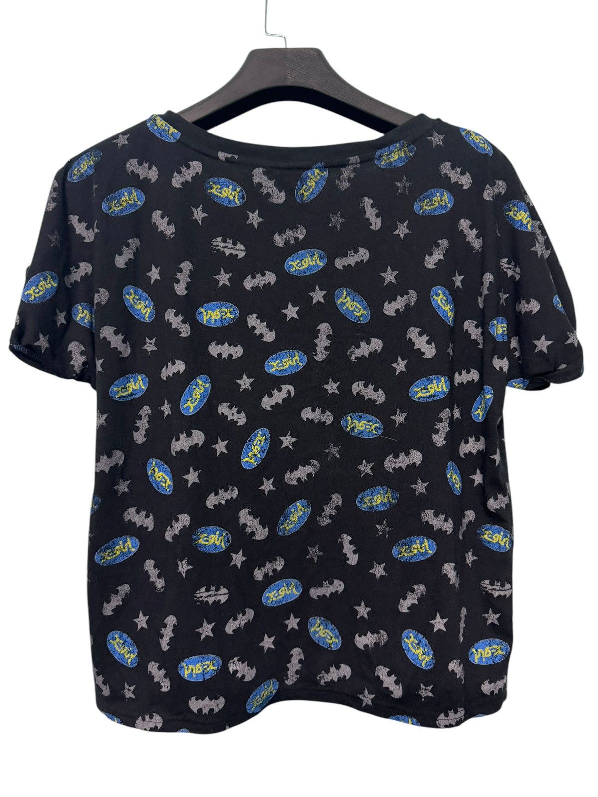 Japanese Brand 💥 X-GIRL X BATMAN FULL PRINTED BOXY SHIRT Size M / US 6-8 / IT 42-44 - 4 Thumbnail