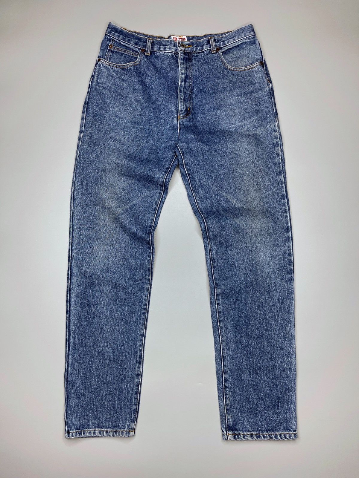 Vintage VINTAGE Y2K DENIM JEANS BUS STOP STREETWEAR Size US 34 / EU 50 - 4 Thumbnail