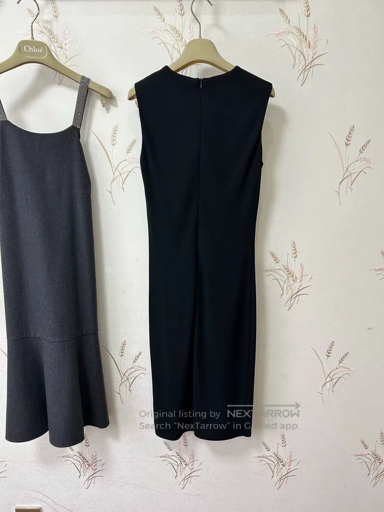 The Row The row Black Temperament Dress Size S / US 4 / IT 40 - 3 Thumbnail