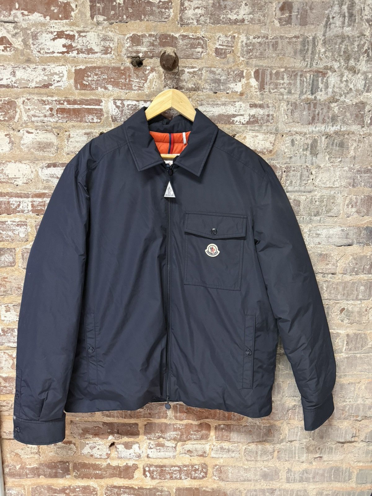 Moncler Moncler Vigeon Down Shirt Jacket Size US XL / EU 56 / 4 - 1 Thumbnail