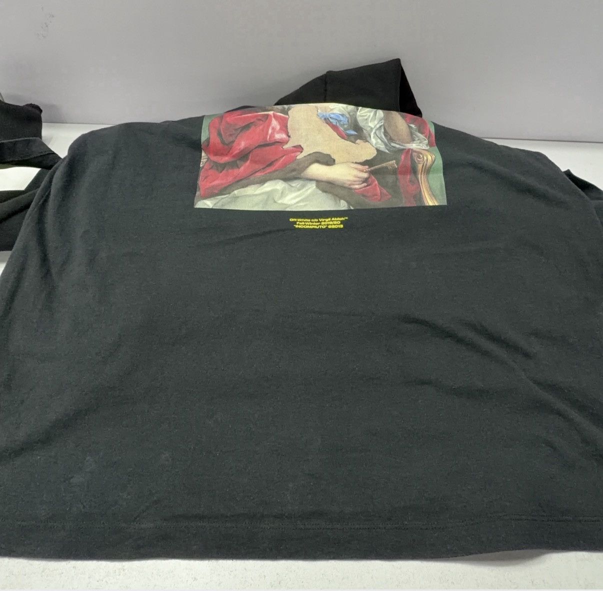 Off-White 19AW Off-White Diag Mariana Double Tee Hoodie Size US M / EU 48-50 / 2 - 12 Thumbnail