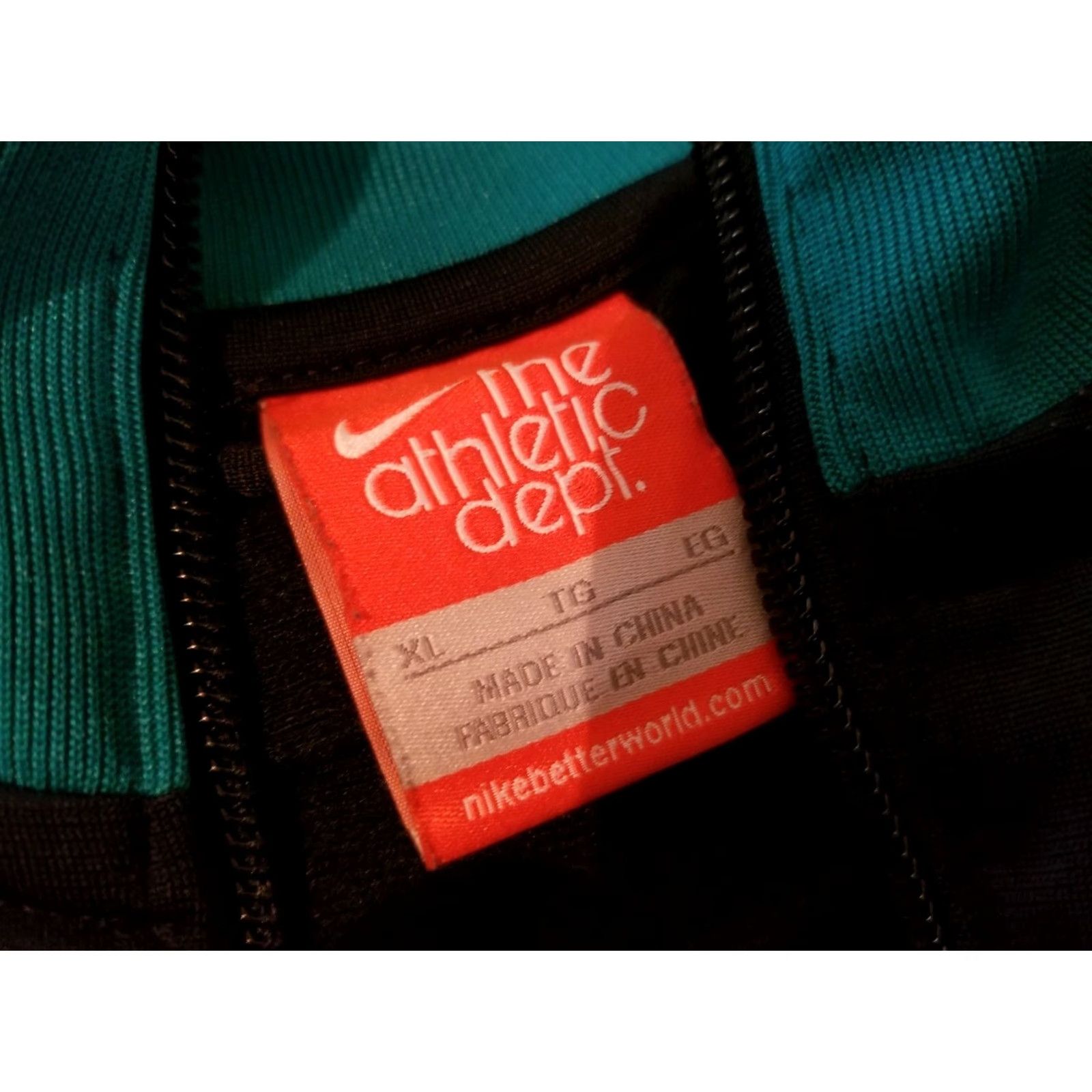 Nike Womens Nike Jacket XL Blue Athletic Gym Workout Regular Size Jacket Womens Mens Girls adjustment Size XL / US 12-14 / IT 48-50 - 3 Thumbnail