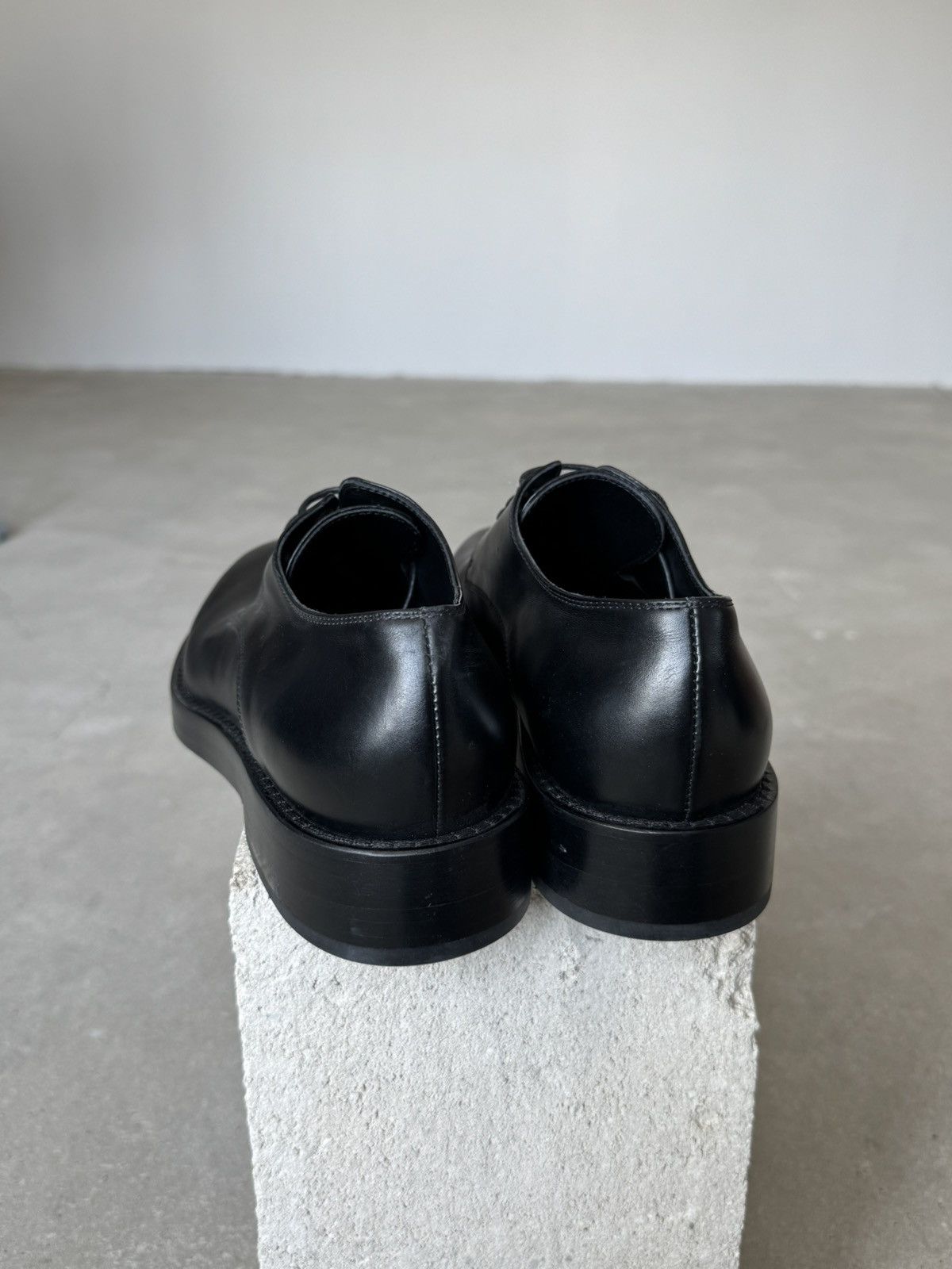 Ann Demeulemeester Ann Demeulemeester Derby Boots Leather Size US 12 / EU 45 - 8 Thumbnail