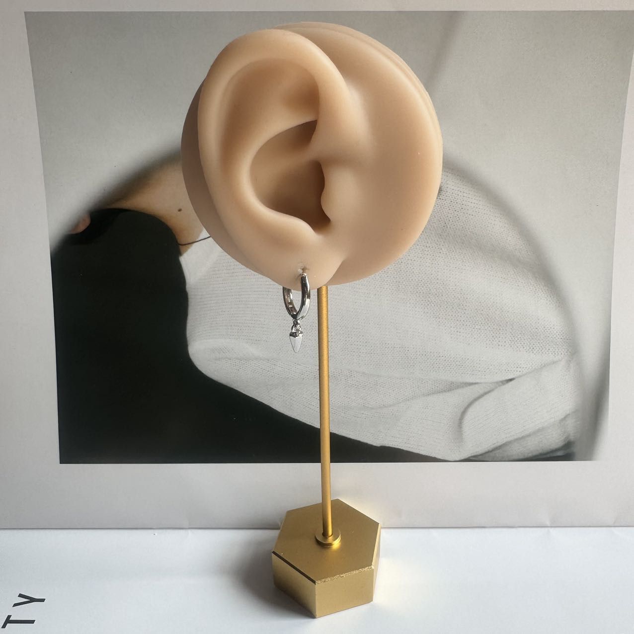 Other Geometric Triangle Cone Dangle Drop Earrings for Men Women Size ONE SIZE - 5 Thumbnail