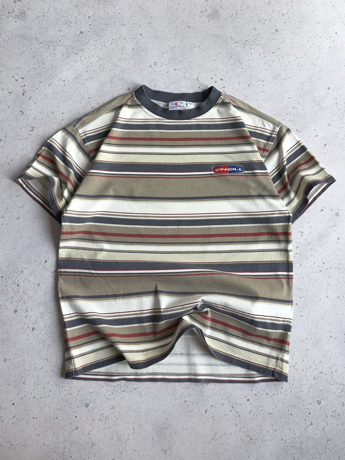 O'Neill VINTAGE Y2K O’NEILL STRIPED SURF TEE Size US M / EU 48-50 / 2 - 1 Thumbnail