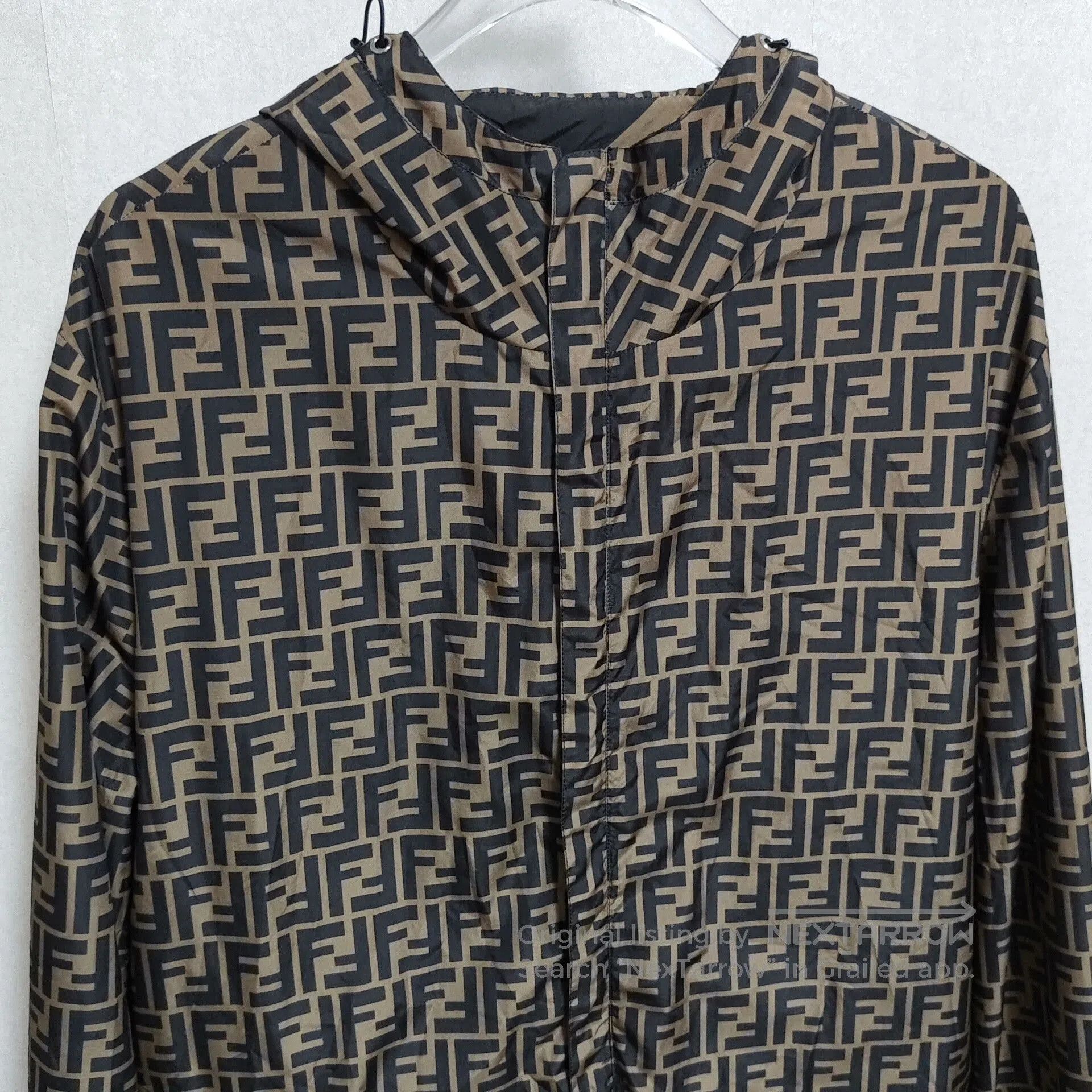 Fendi fendi reversible printed jacket size 50. Size US M / EU 48-50 / 2 - 3 Thumbnail