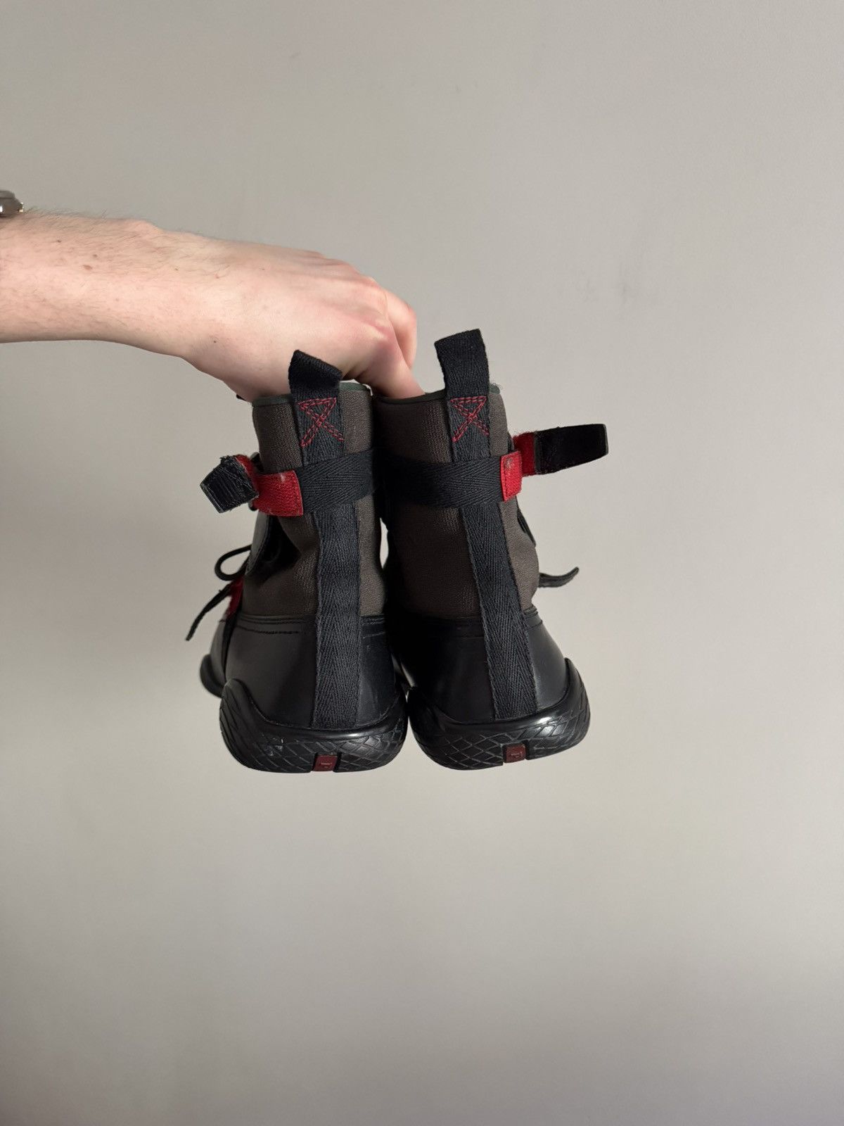 Prada Prada Combat Bondage Strap Leather Boots Size US 8.5 / EU 41-42 - 6 Thumbnail