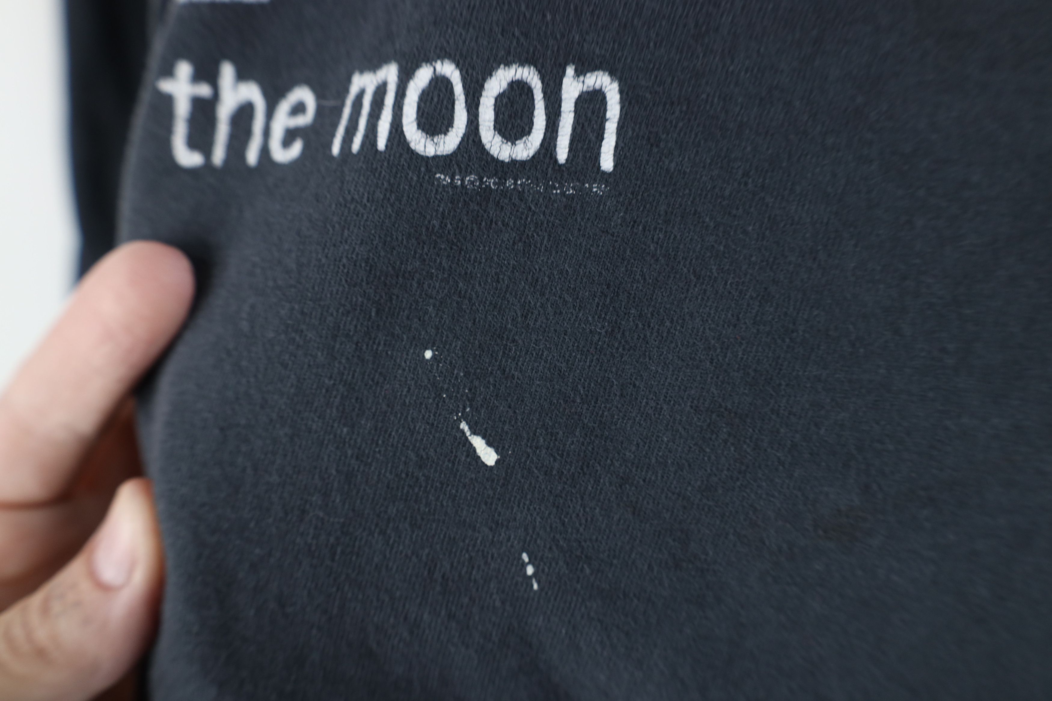 Vintage Teddy The Dog Parody Bark Side of the Moon T-Shirt Black Size US L / EU 52-54 / 3 - 7 Thumbnail