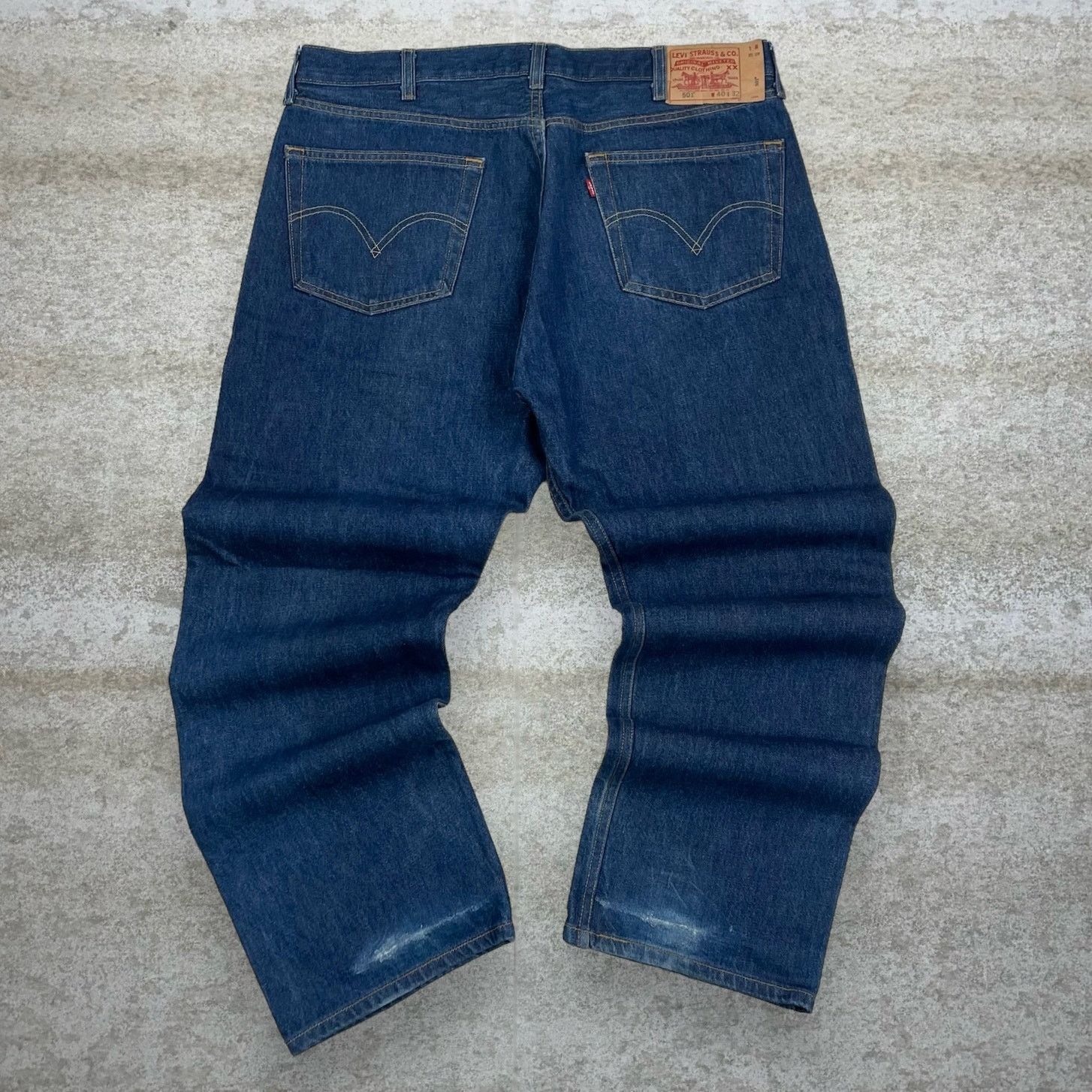 Levi's Vintage Y2K Levis Jeans 501 40x32 Regular Straight Dark Wash Size US 40 / EU 56 - 1 Thumbnail