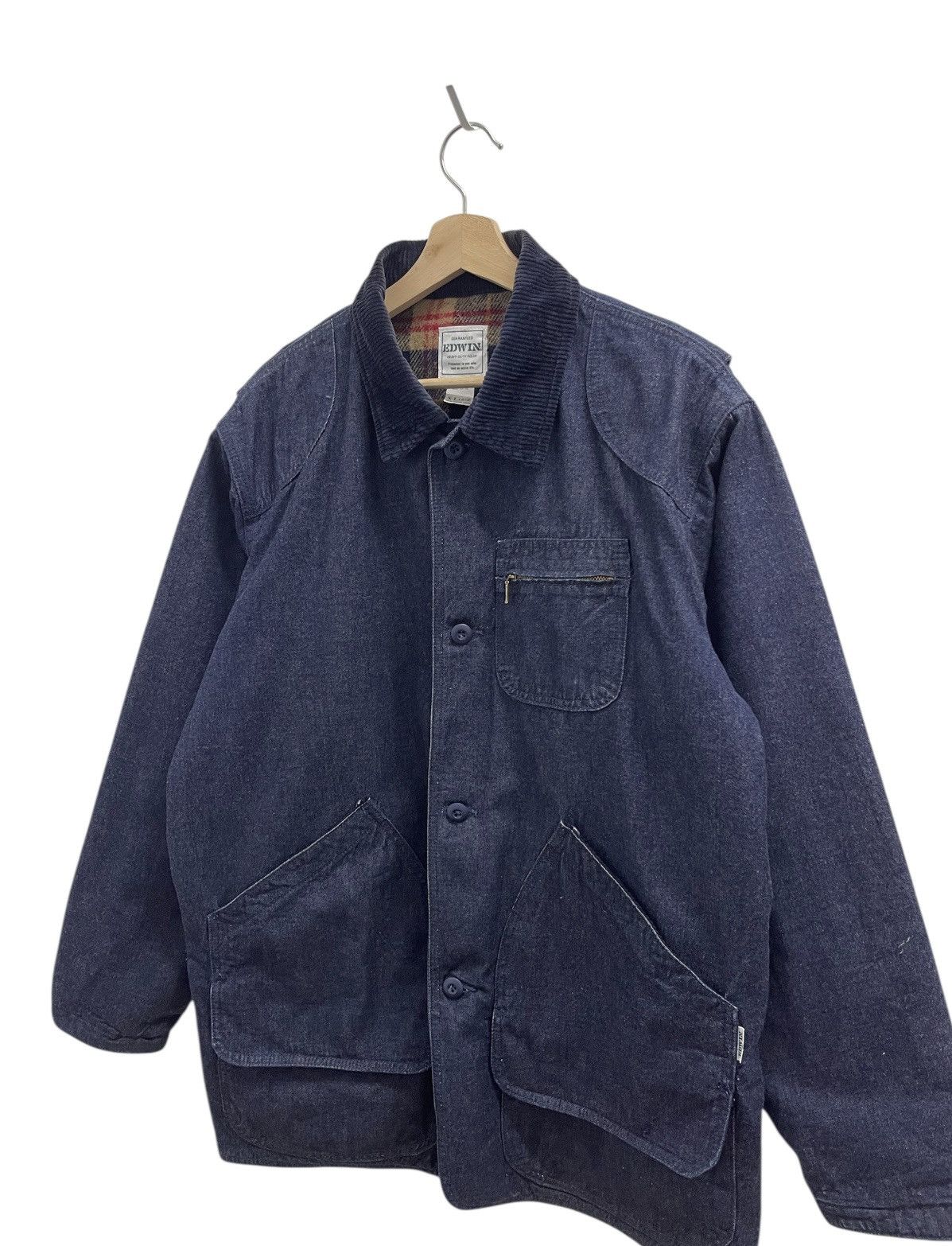 Edwin Vintage Edwin Heavy-Duty Denim Jacket Size US L / EU 52-54 / 3 - 5 Thumbnail