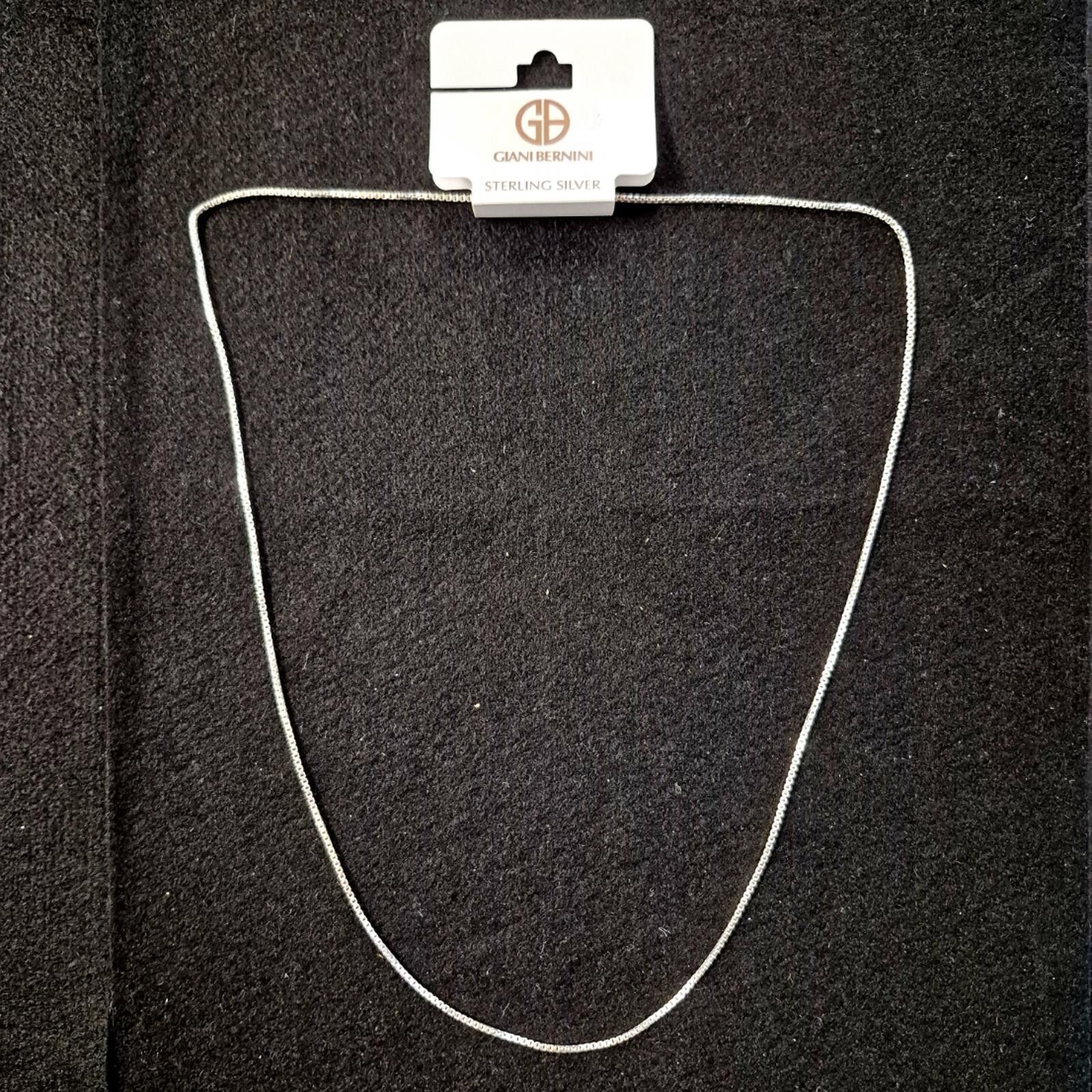 Giani Bernini Giani Bernini Sterling Silver Box Chain Necklace – 24" Size ONE SIZE - 5 Thumbnail