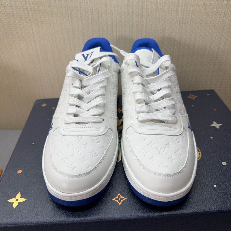 Louis Vuitton Louis Vuitton Rivoli Leather Low-Top Sneakers -2508 Size US 8 / EU 41 - 2 Thumbnail