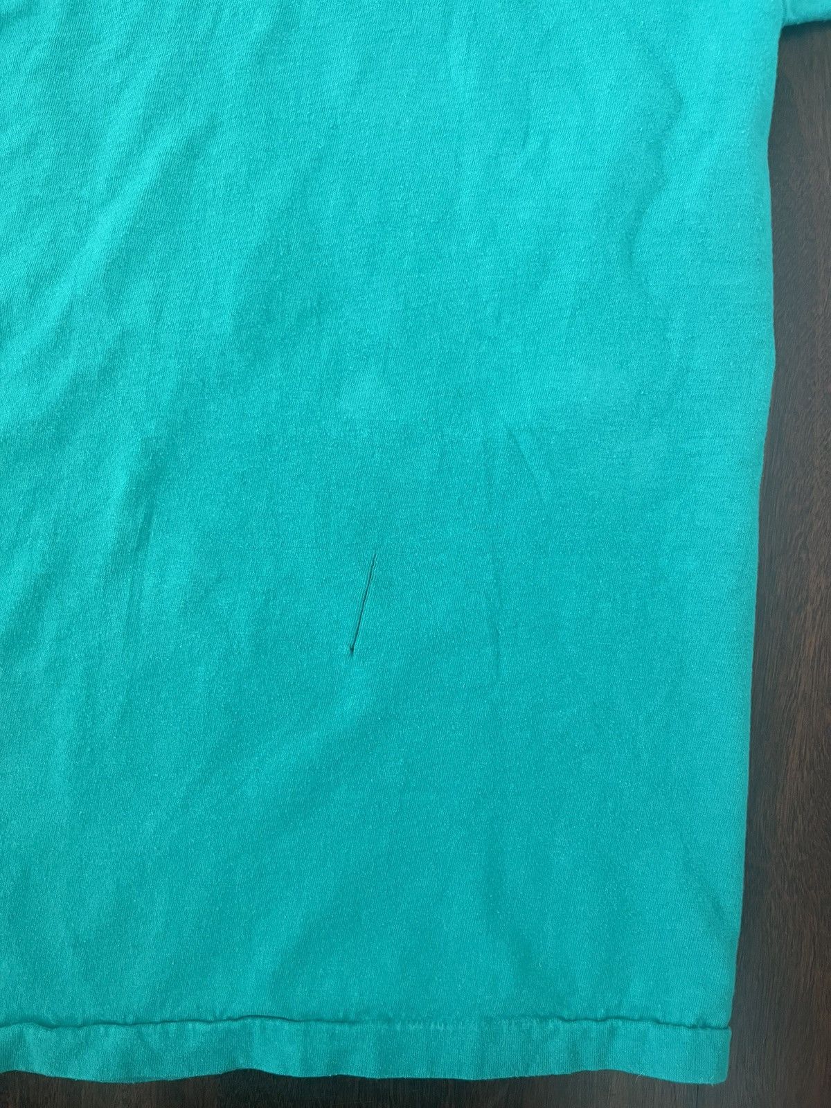 Hanes × Vintage Vintage Hanes Single Stitch Green T-Shirt XL Size US XL / EU 56 / 4 - 9 Thumbnail