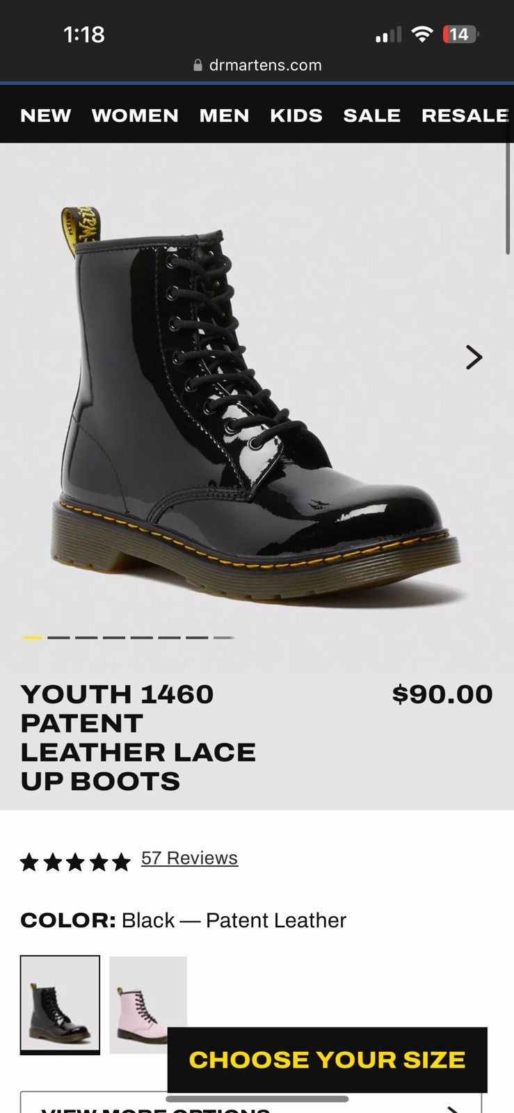 Dr. Martens Patent leather dr. Martins Size US 6 / IT 36 - 5 Thumbnail