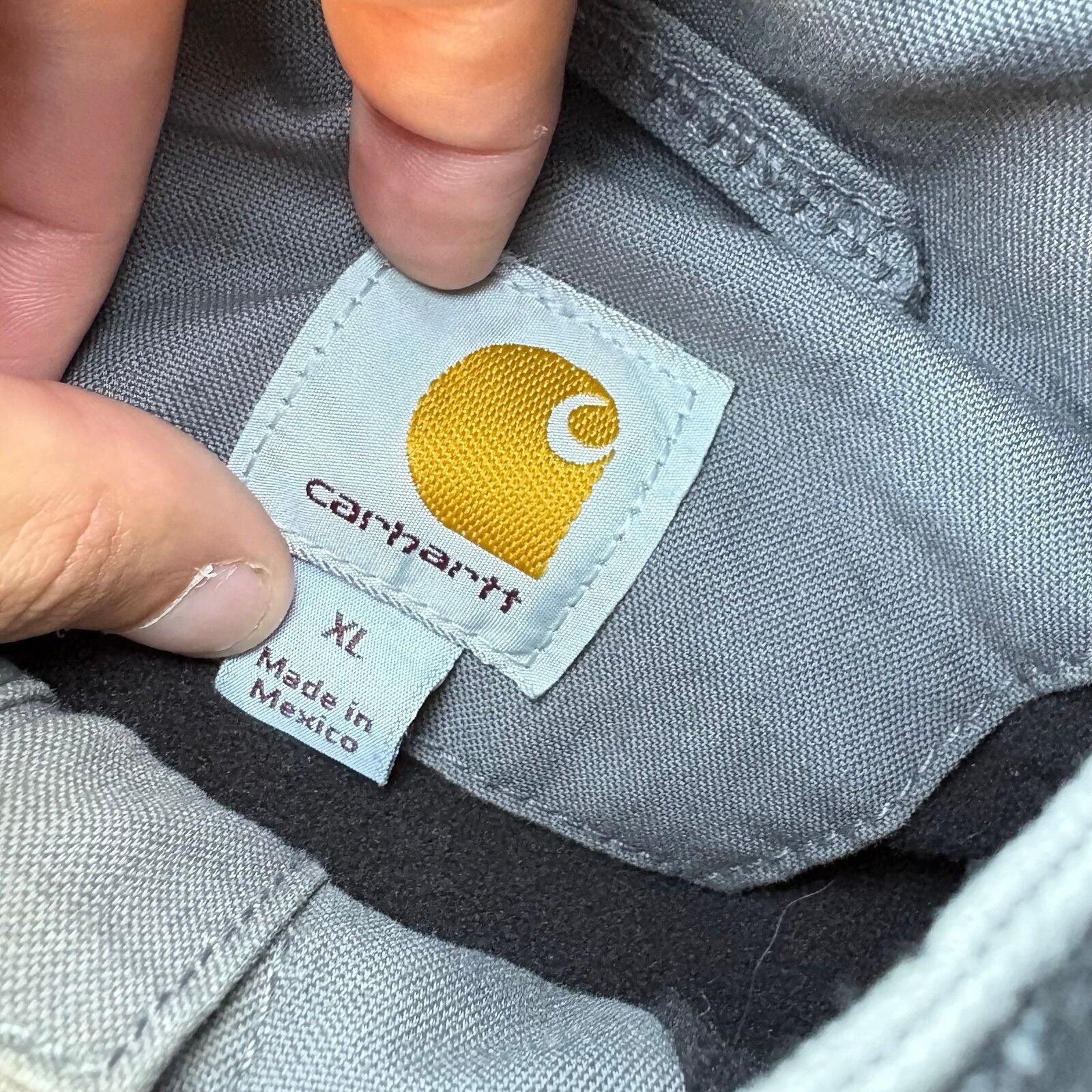 Carhartt Vintage 90s gray carhartt jacket Size US XL / EU 56 / 4 - 3 Thumbnail
