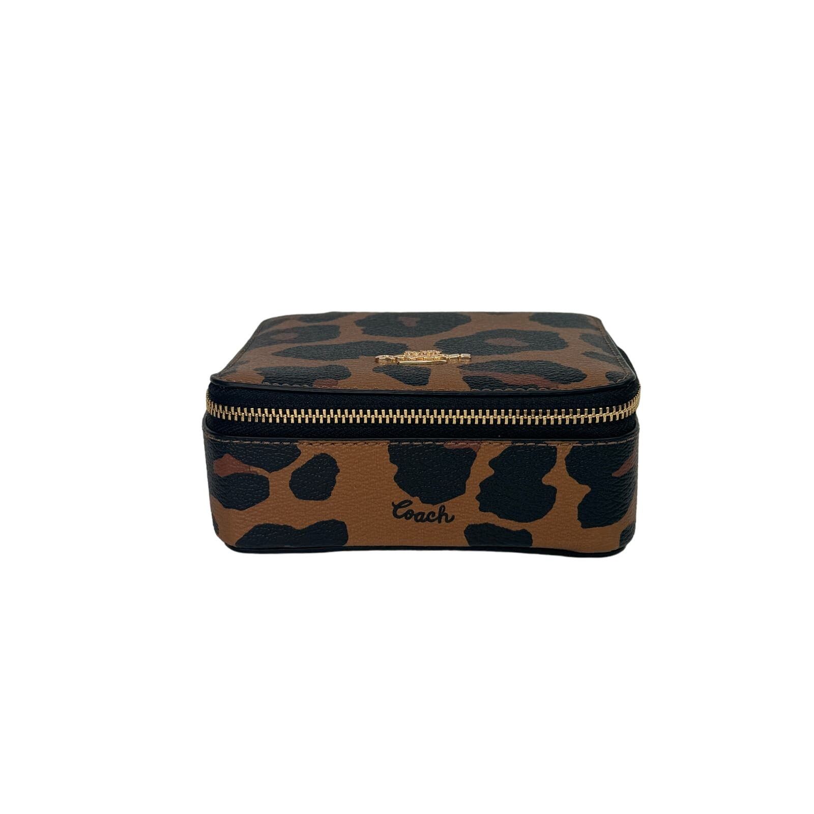 Coach Coach Jewlery Box with Leopard print New Size ONE SIZE - 6 Thumbnail
