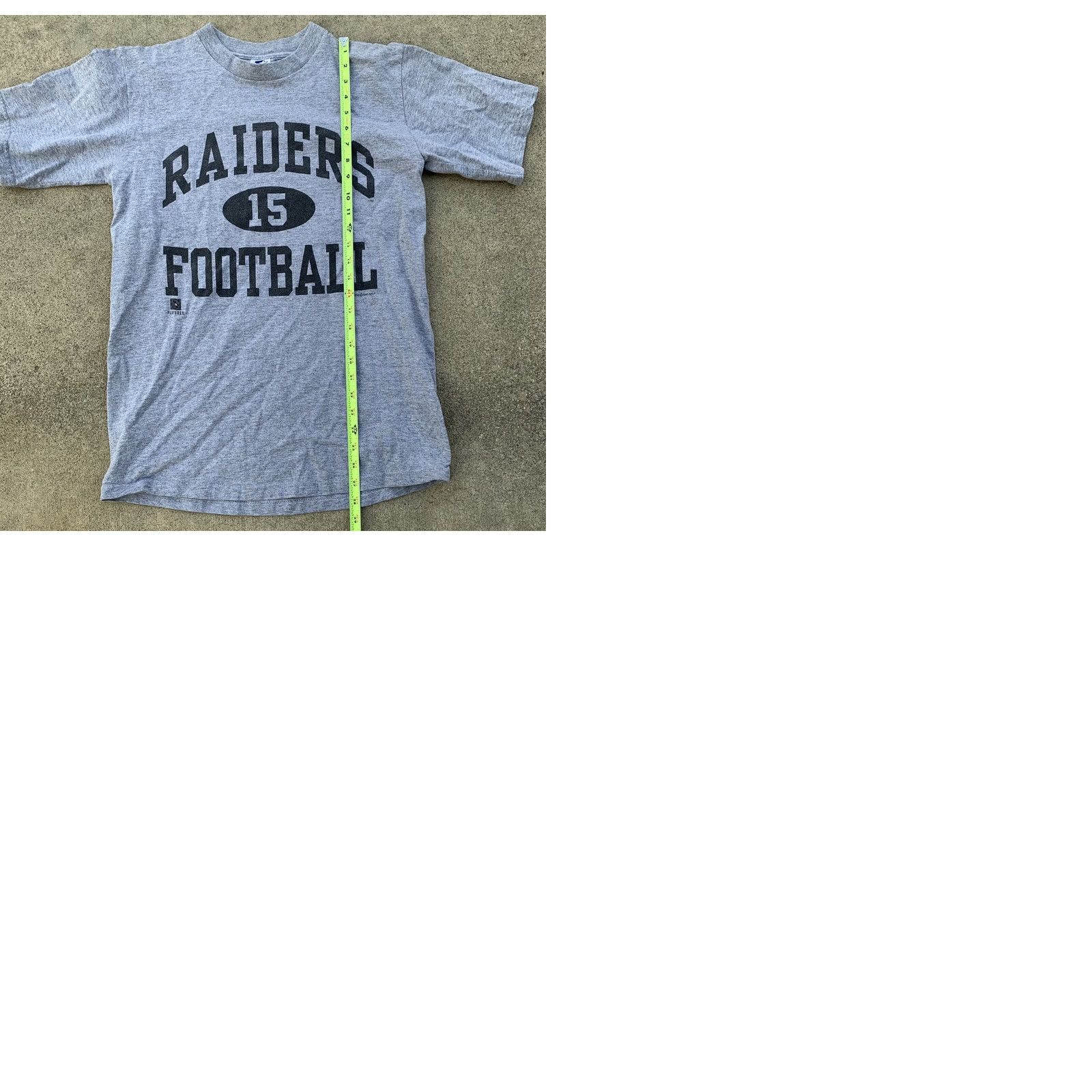 Starter VINTAGE Raiders Football 15 T Shirt 1995 NFLP Starter M Gray Mens Size US M / EU 48-50 / 2 - 9 Thumbnail