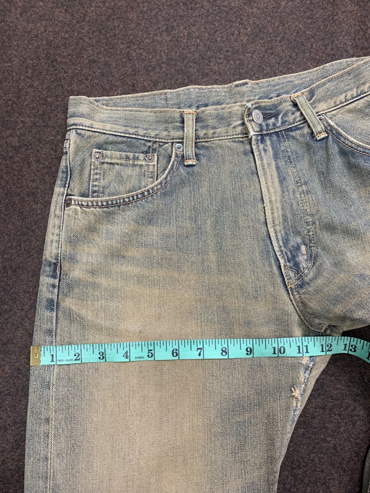 Edwin DISTRESSED EDWIN 443 LIKE IF SIX WASH NINE. Size US 32 / EU 48 - 5 Thumbnail