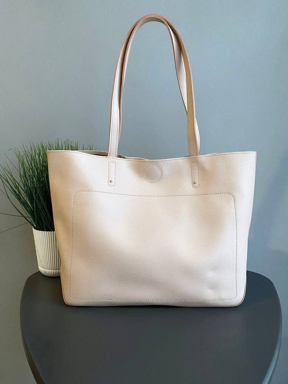 Longchamp Longchamp Shop It Tote Leather Light Pink Hand Bag Size ONE SIZE - 6 Thumbnail