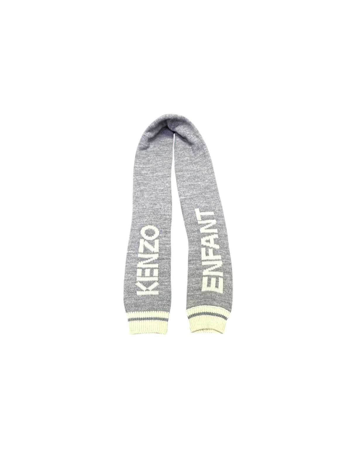 Kenzo Vintage Kenzo Enfant Knit Scarve Spell Out Size ONE SIZE - 1 Thumbnail
