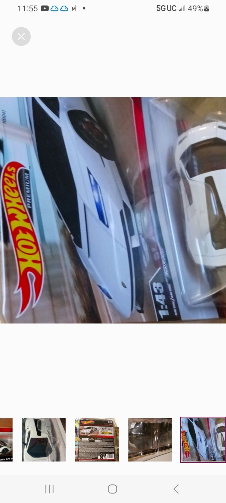 Other Hot WheeLs Premium Lamborghini Countach LPI 800-4, Size ONE SIZE - 6 Thumbnail