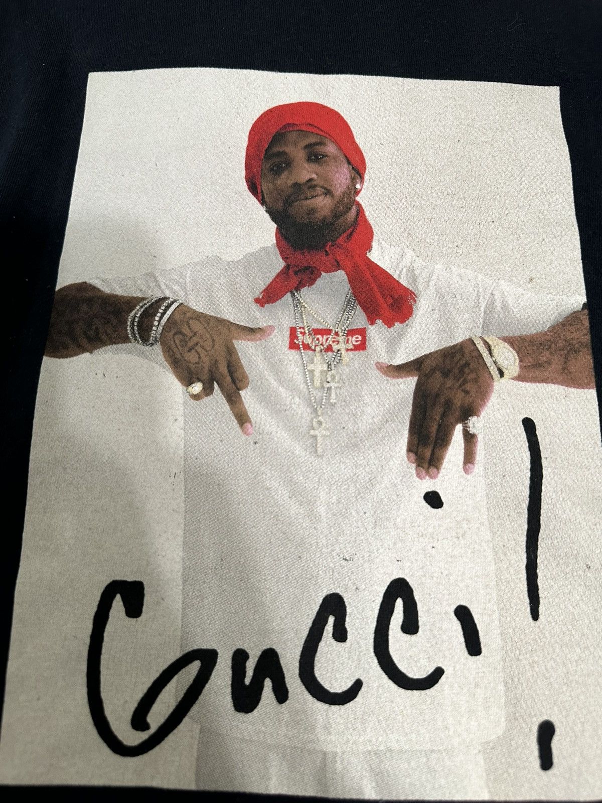 Supreme Supreme Gucci Mane Tee Size US M / EU 48-50 / 2 - 3 Thumbnail