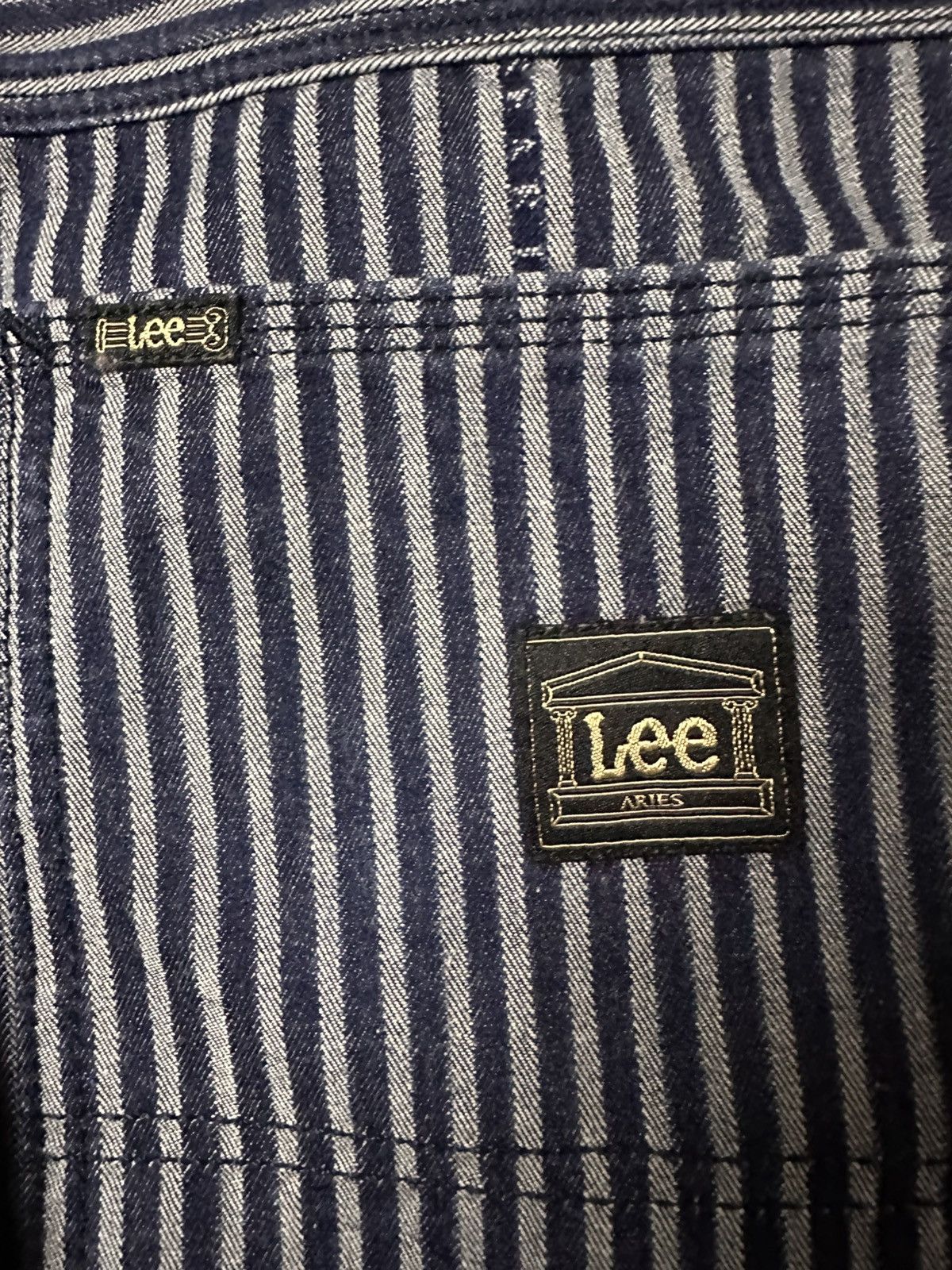 Aries × Lee Aries x Lee carpenter striped jeans Size US 32 / EU 48 - 12 Thumbnail