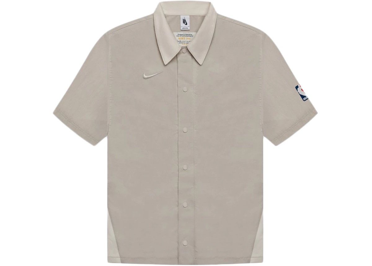 image of Fear Of God X Nike Shooting Jacket in Cream, Men's (Size XL)