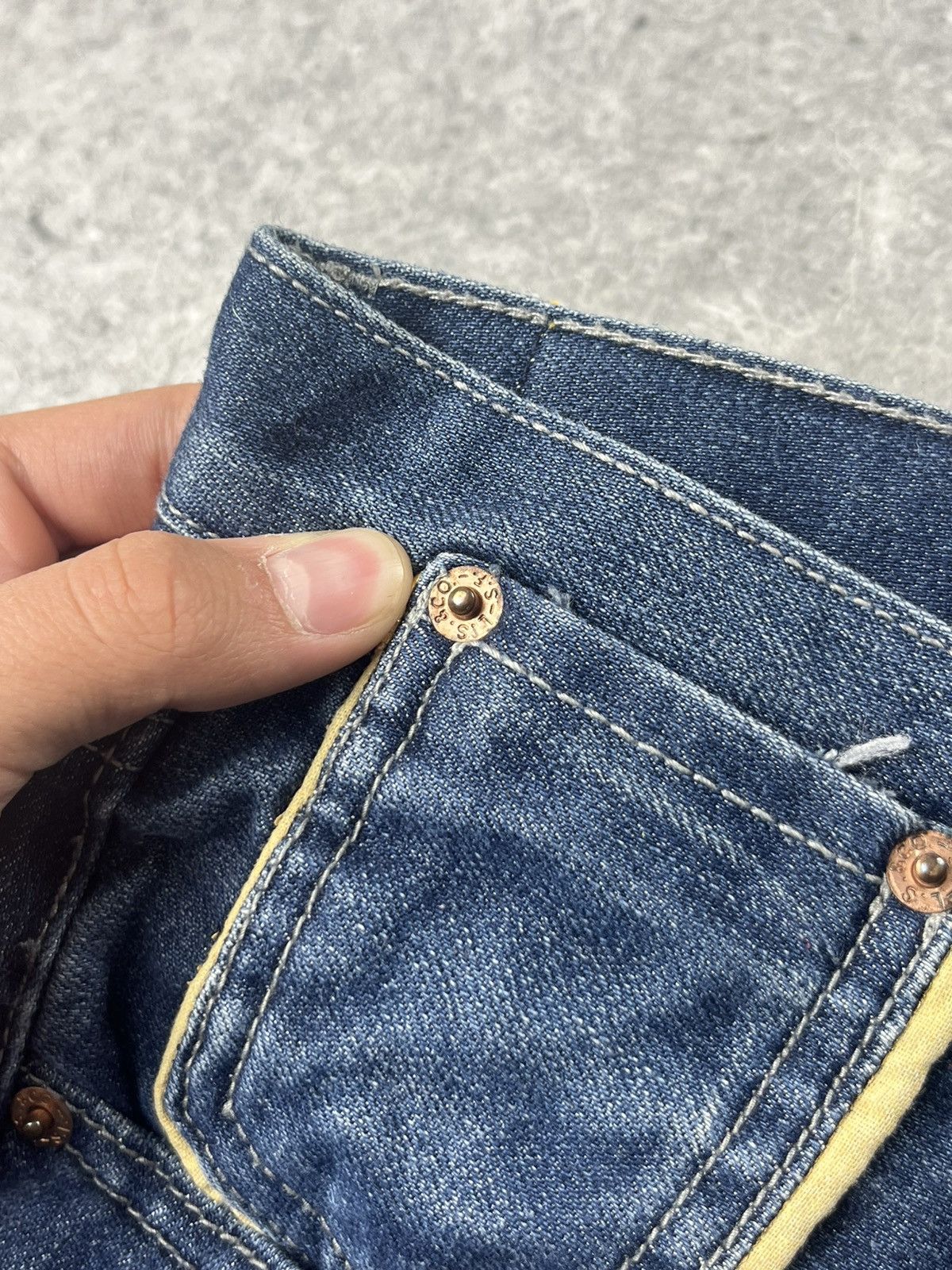 CLOT × Levi's Levi’s 505 x CLOT x DR Romanelli japan selvedge denim Size US 32 / EU 48 - 18 Thumbnail