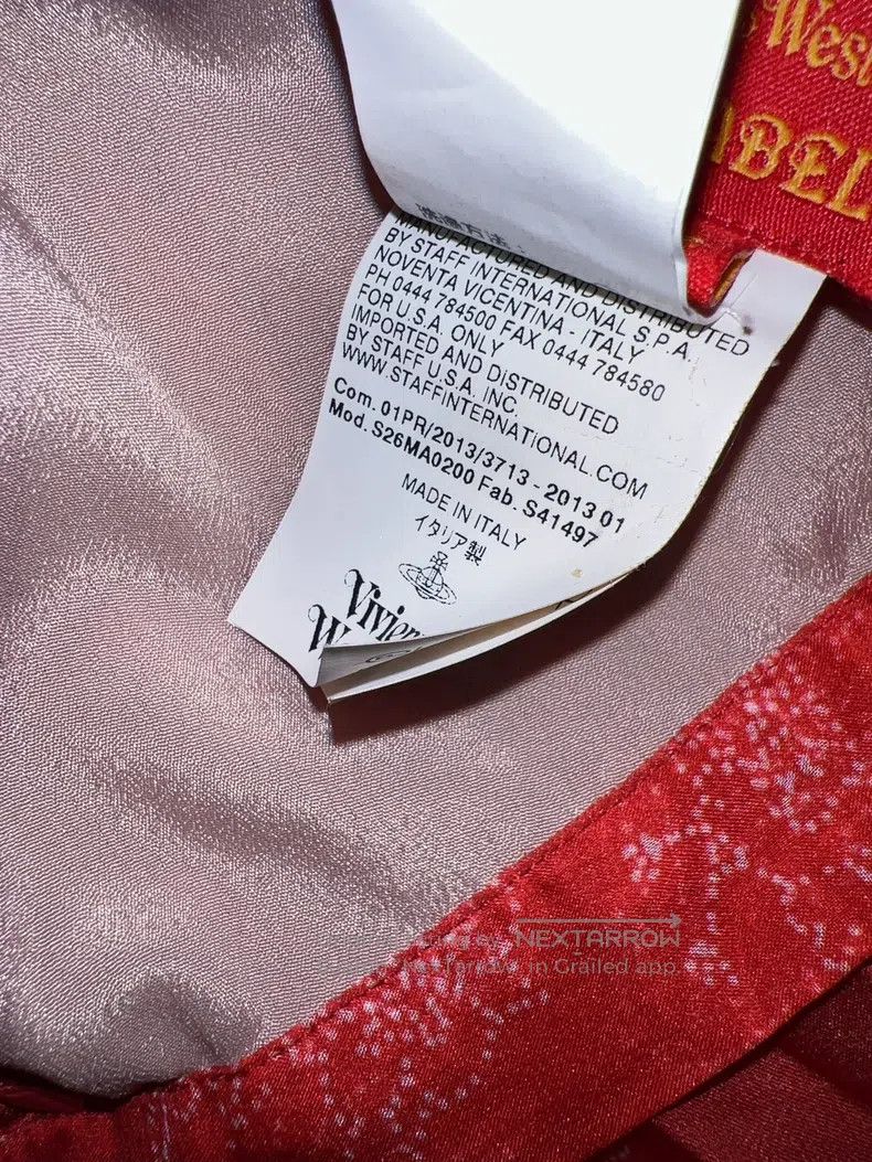 Vivienne Westwood Vivienne Westwood Red skirt Size 27" / US 4 / IT 40 - 7 Thumbnail