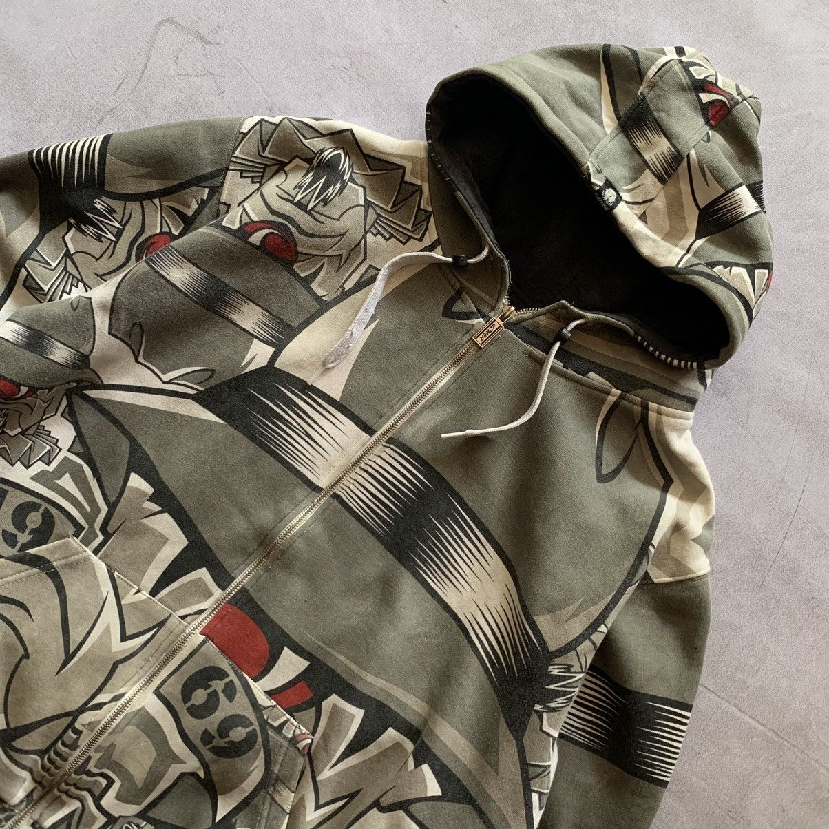 Other Joker Brand Full Print Zip Hoodie | Estevan Oriol Size US M / EU 48-50 / 2 - 3 Thumbnail
