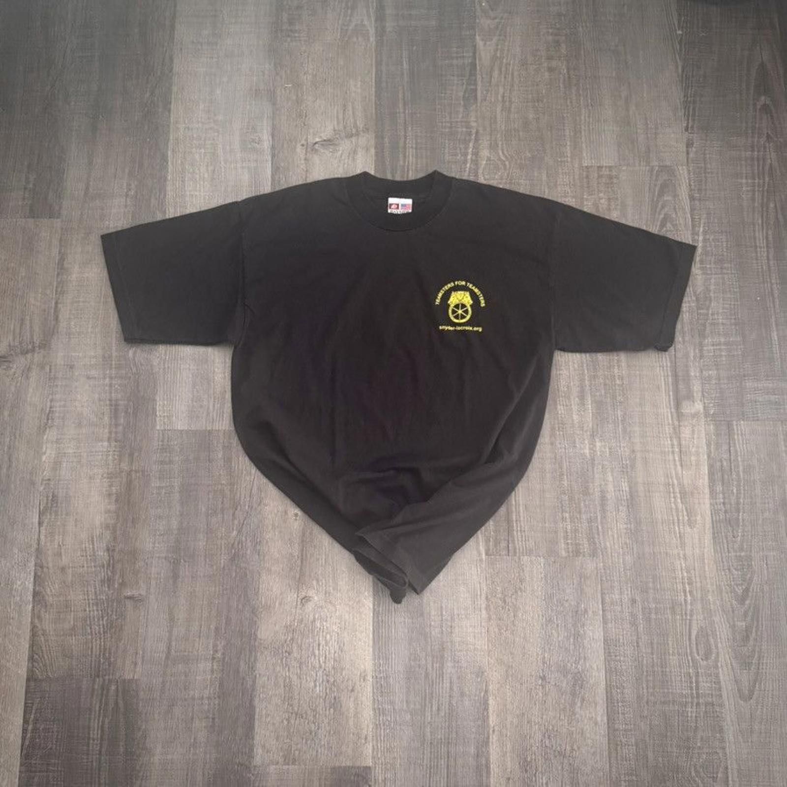 Vintage BAYSIDE • VNTG "Organized Labor" Pre-Shrunk Pocket Tee (XL) Size US XL / EU 56 / 4 - 1 Thumbnail