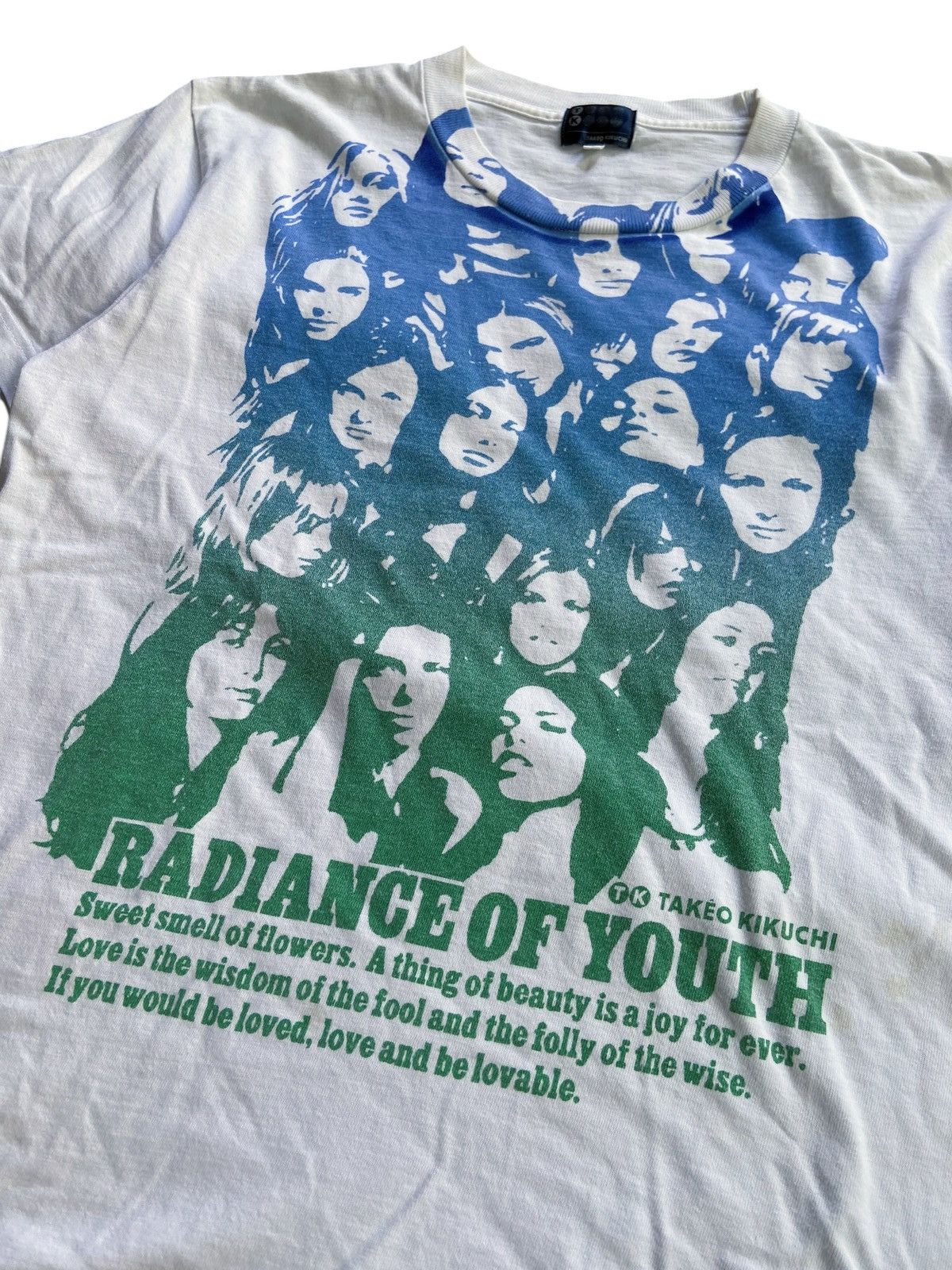 Takeo Kikuchi TAKEO KIKUCHI RADIANCE OF YOUTH TEE Size US M / EU 48-50 / 2 - 2 Thumbnail